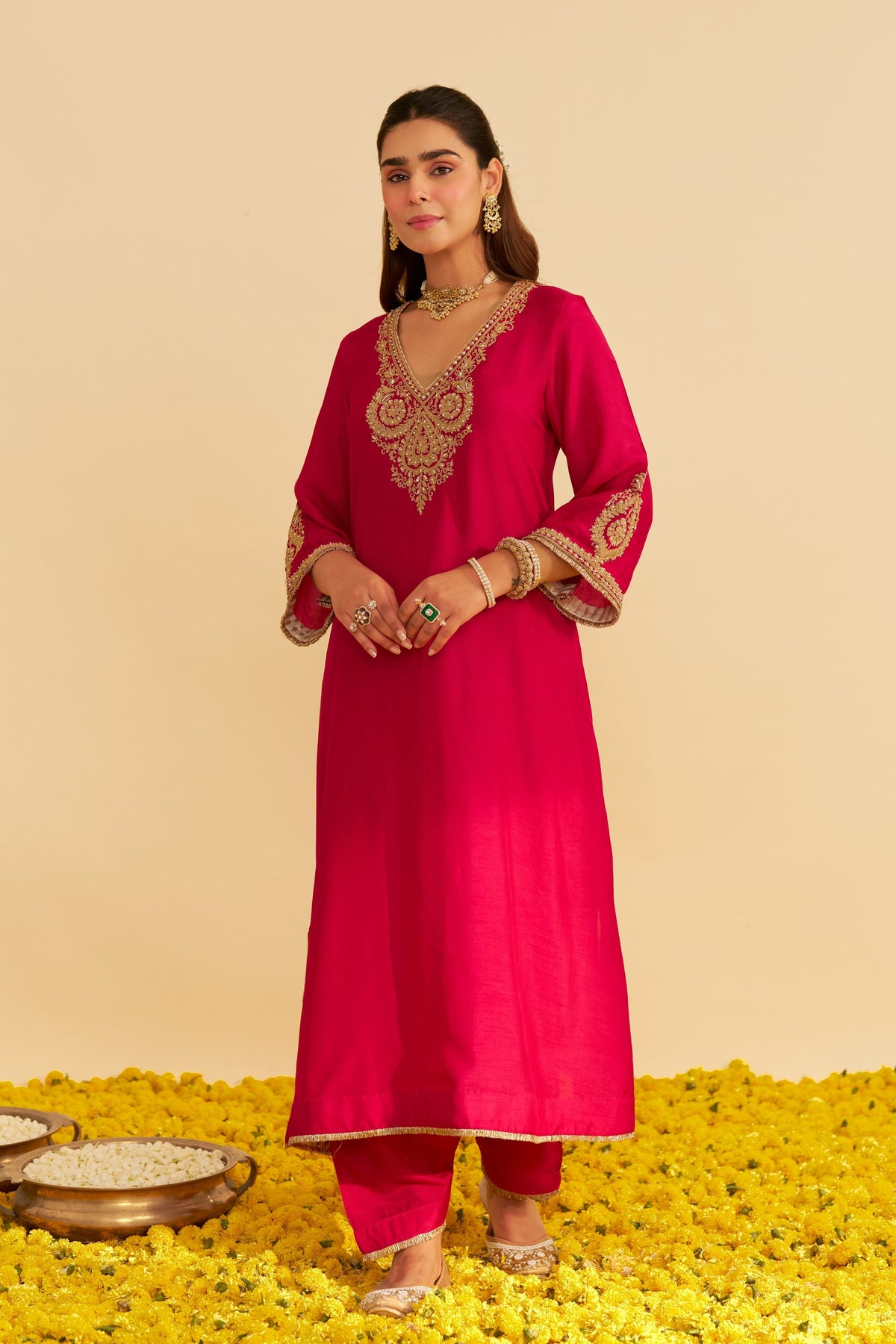 Haayat Kaftan With Salwar