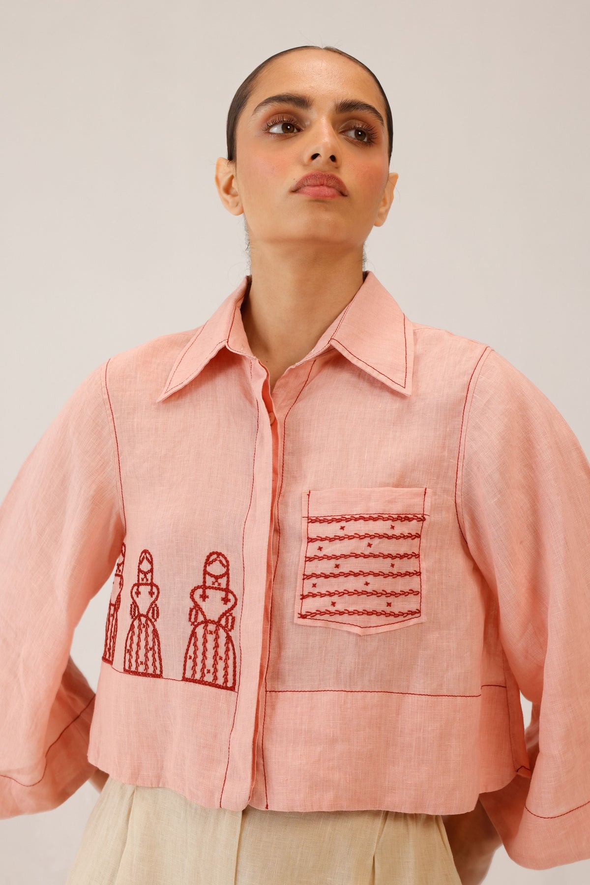 Doll Rose Fern Top
