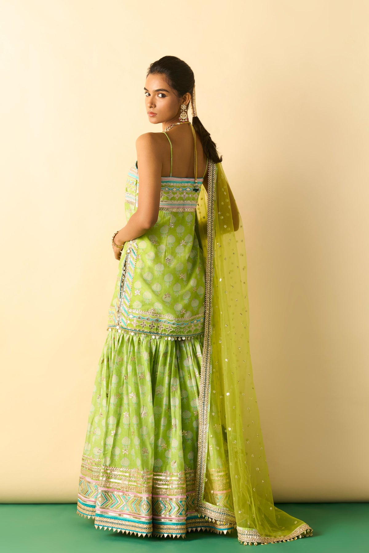 Dhriaa Strappy Sharara Set