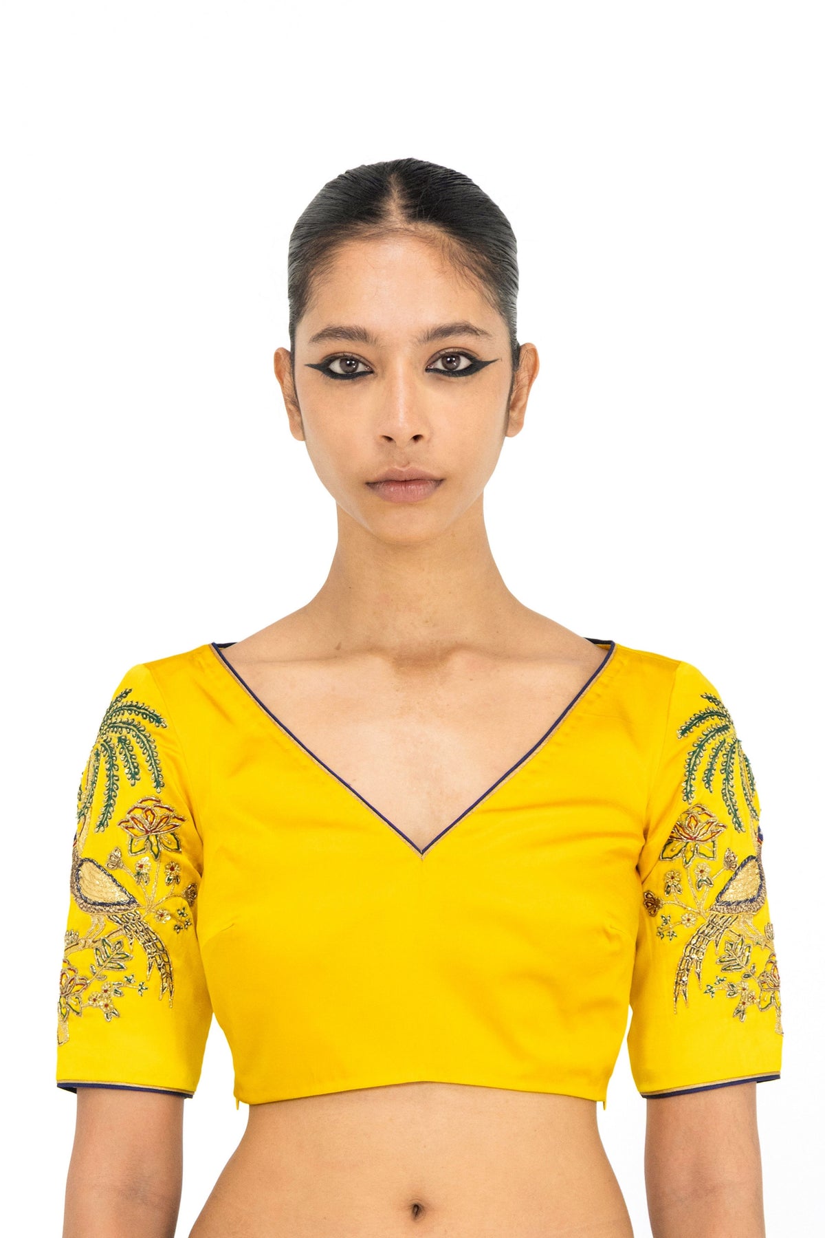 Degana Monkey Yellow Blouse