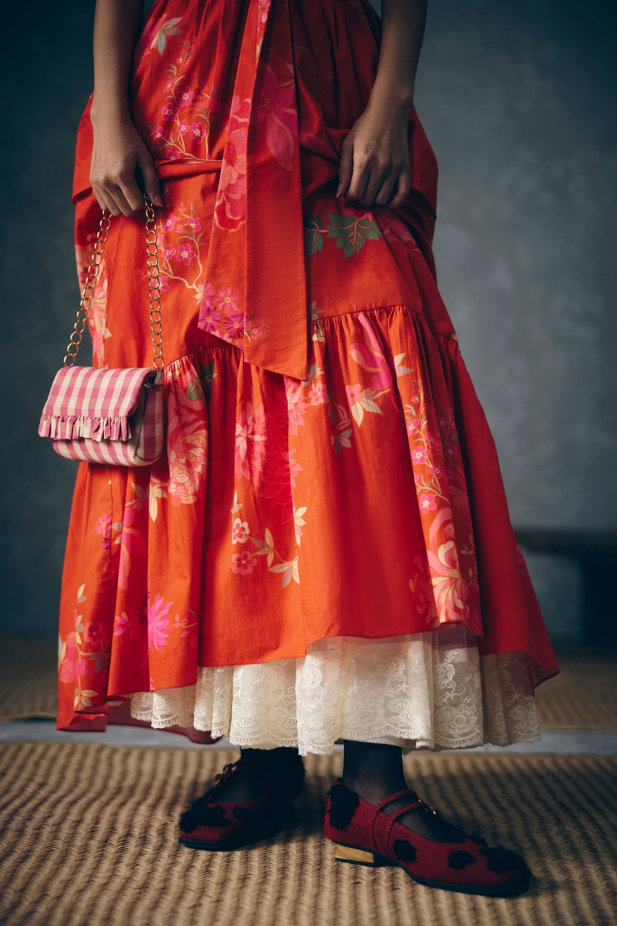 Selora Rust Dress