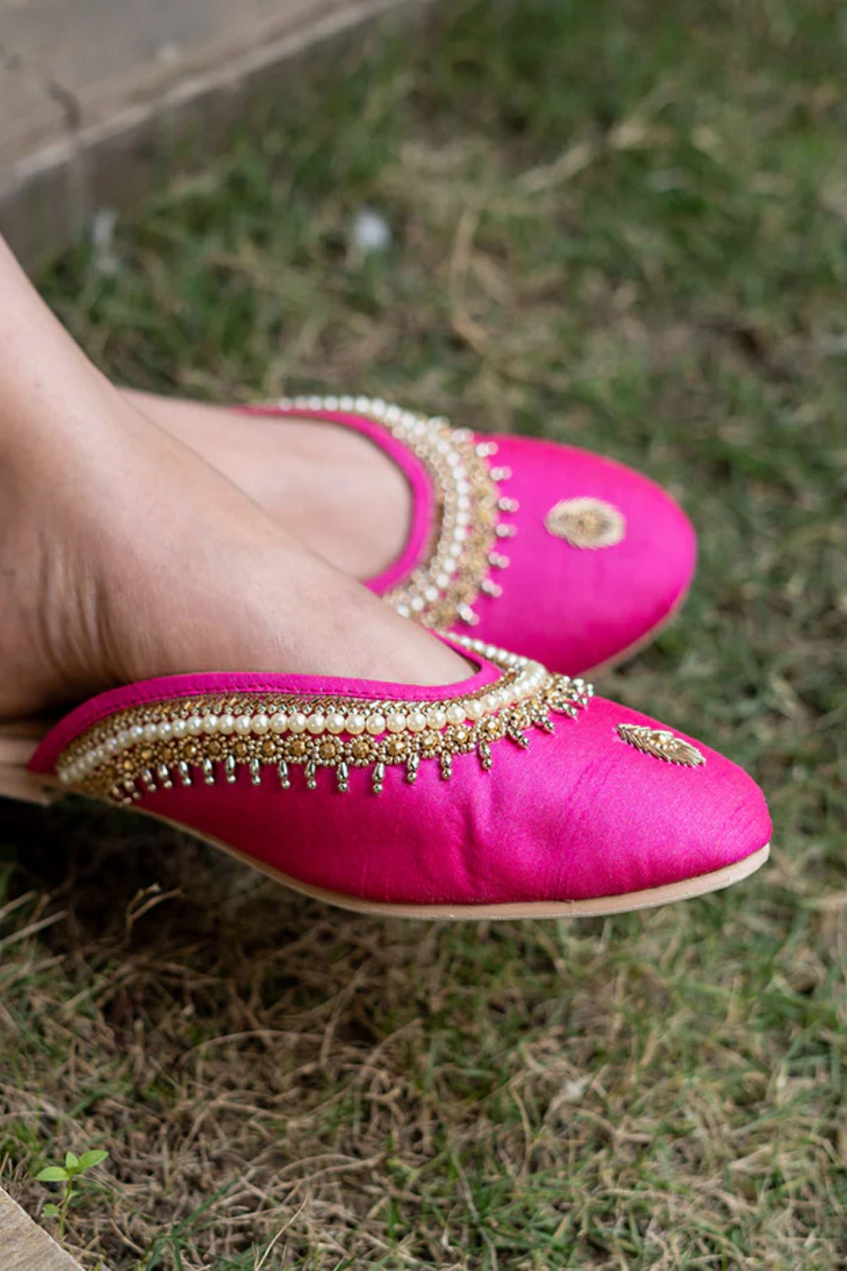 Pinky Fuchsia Jutti