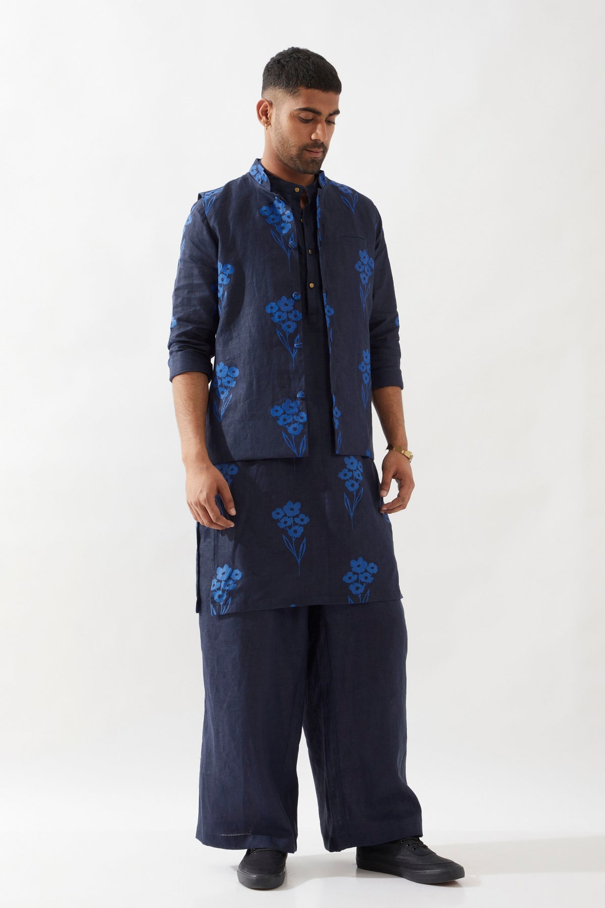 Madox Farm Navy Bandi Set