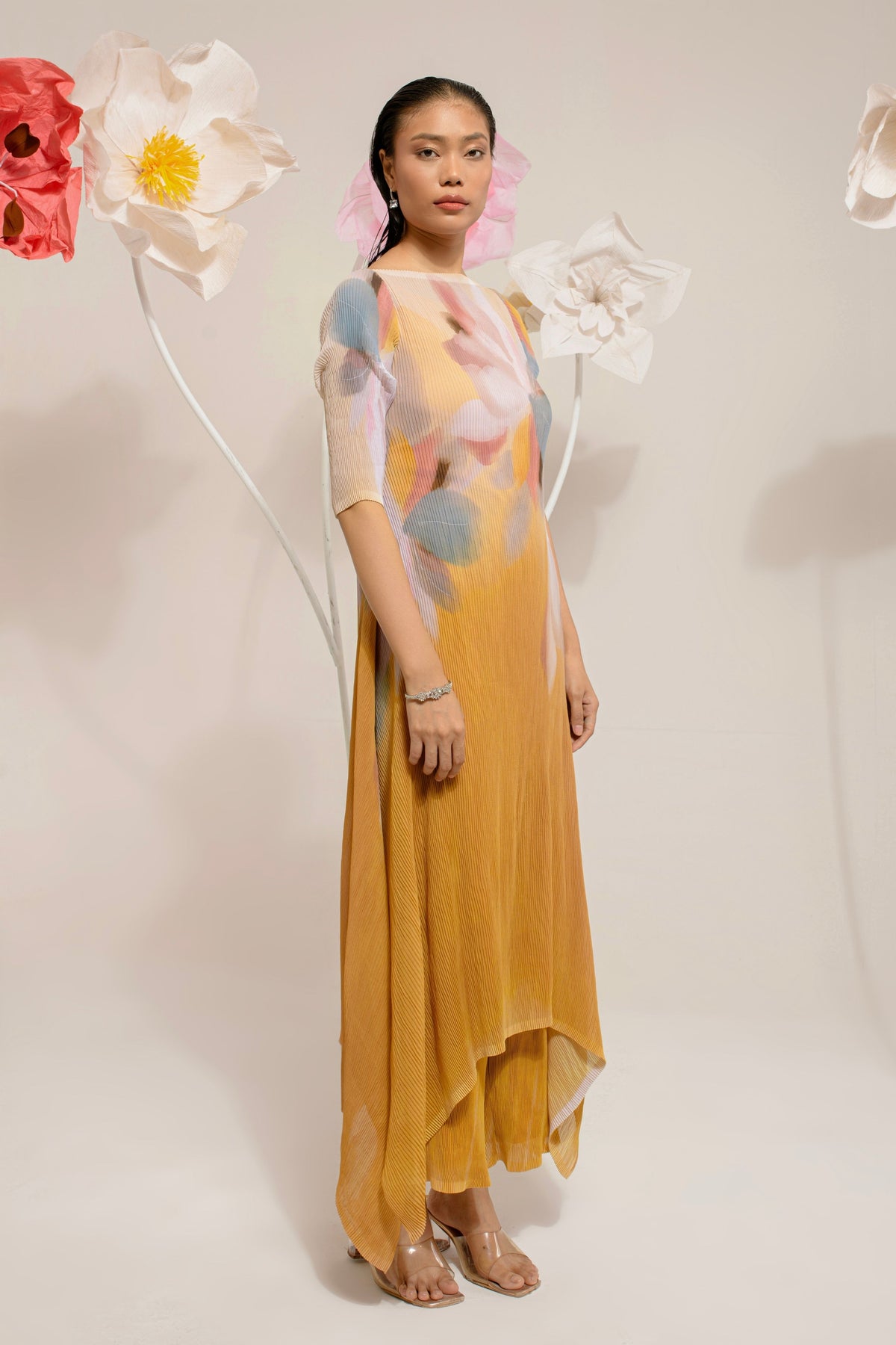 Butterscotch Yellow Tunic set