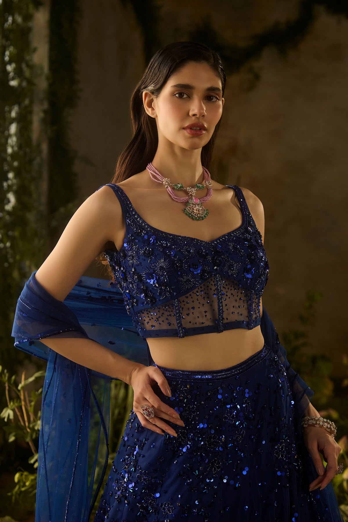 Moonlit Lehenga Set