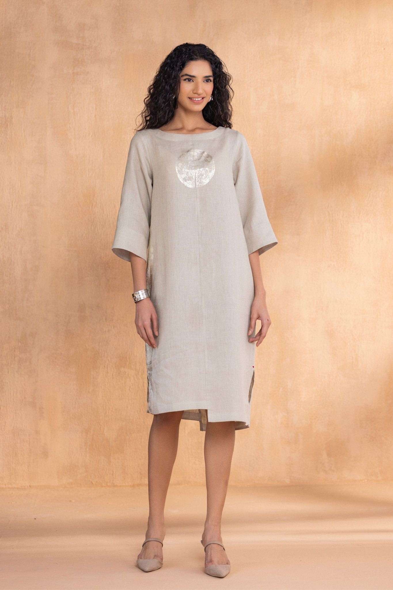 Luna Moss Dress - By Kaveri - Elahe