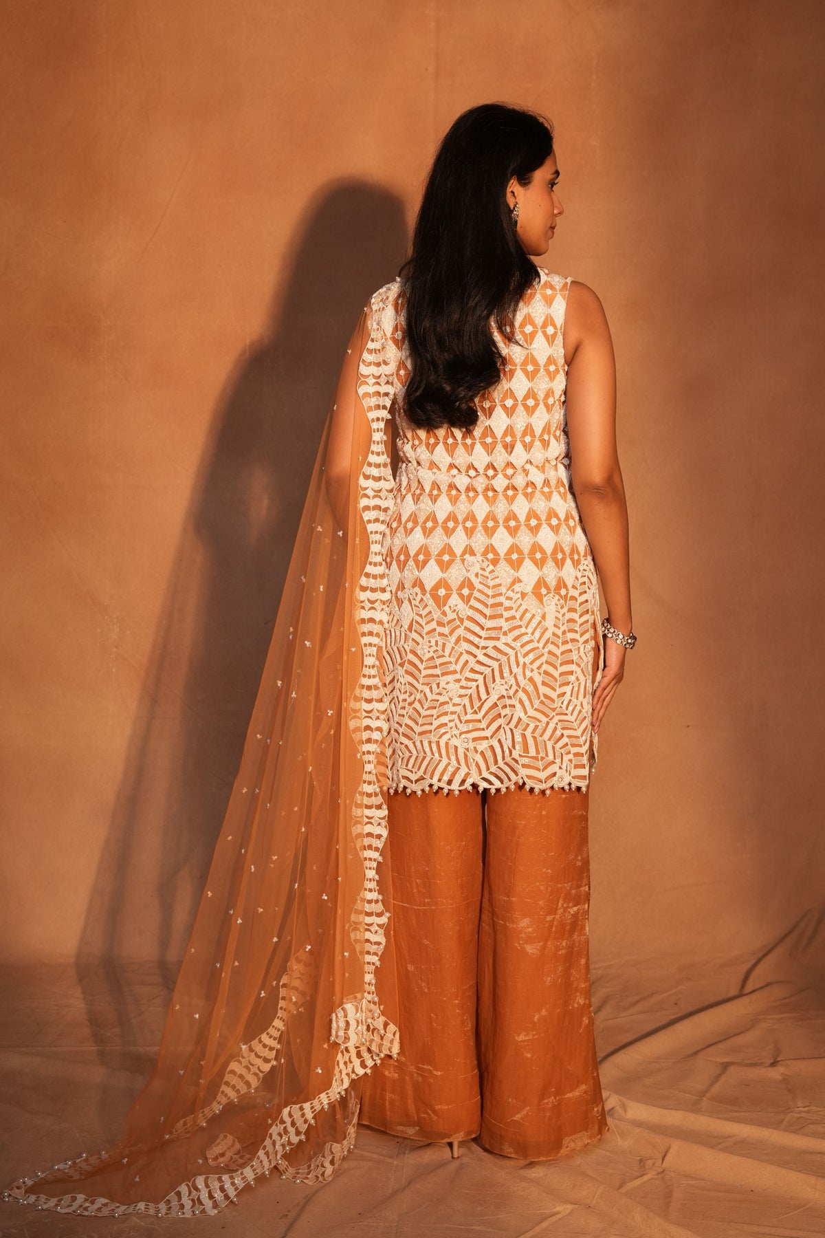 Brown Kurta Set