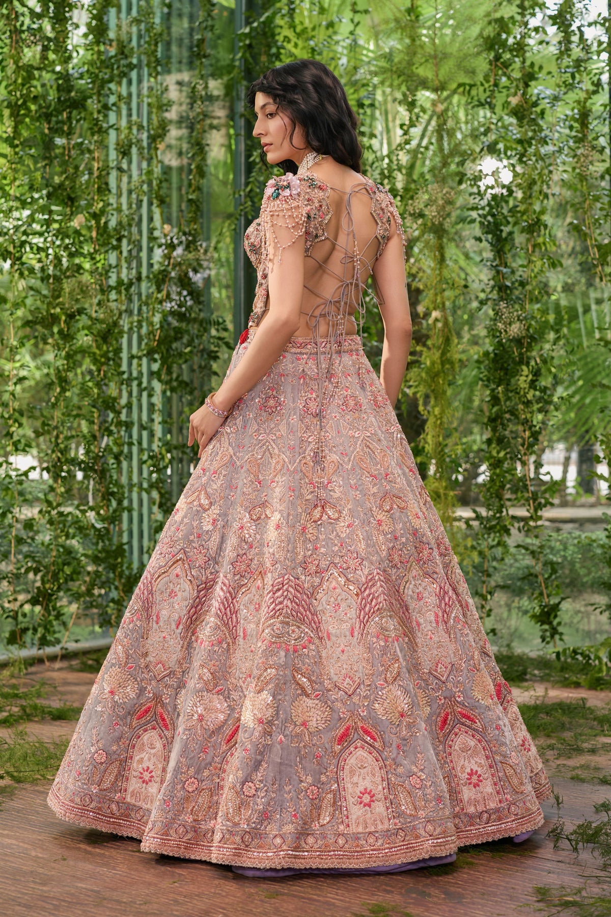 Rajsi Mayura Lehenga Set