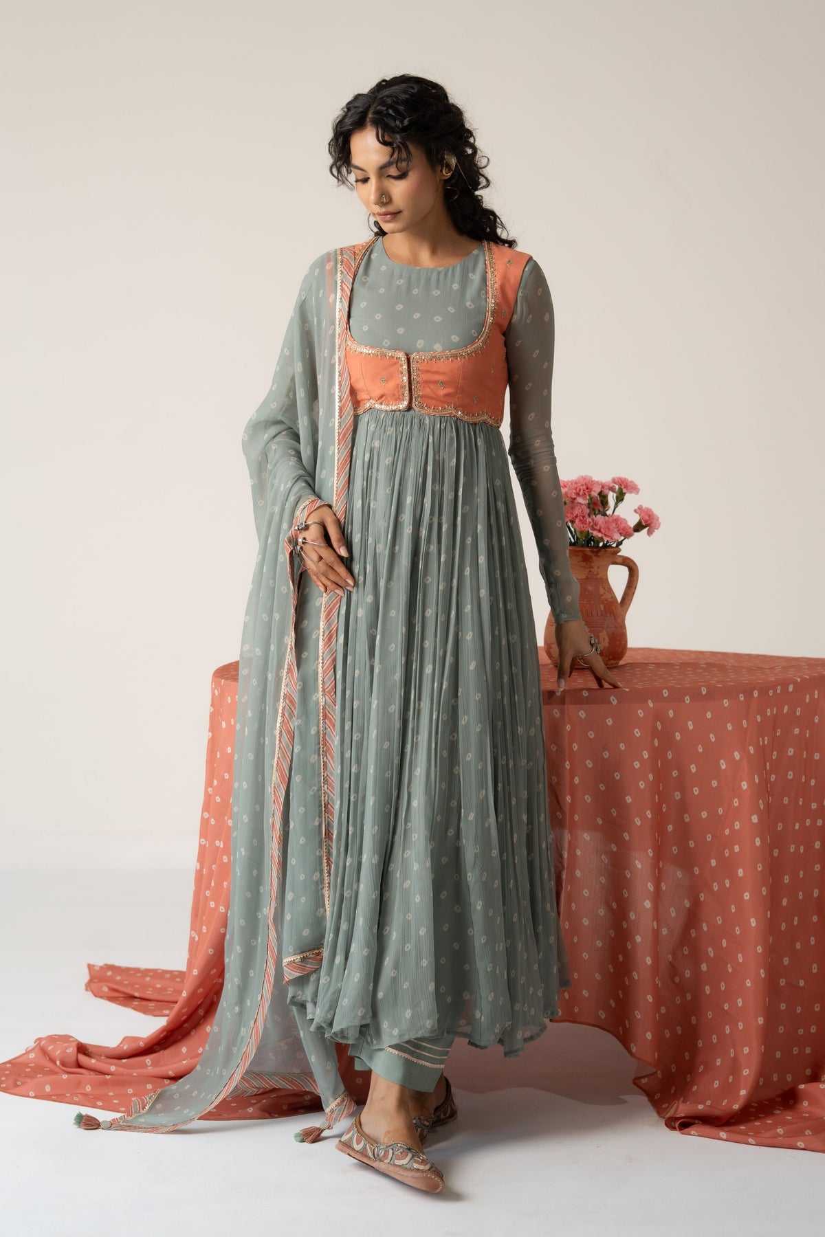 Nayab Anarkali Set