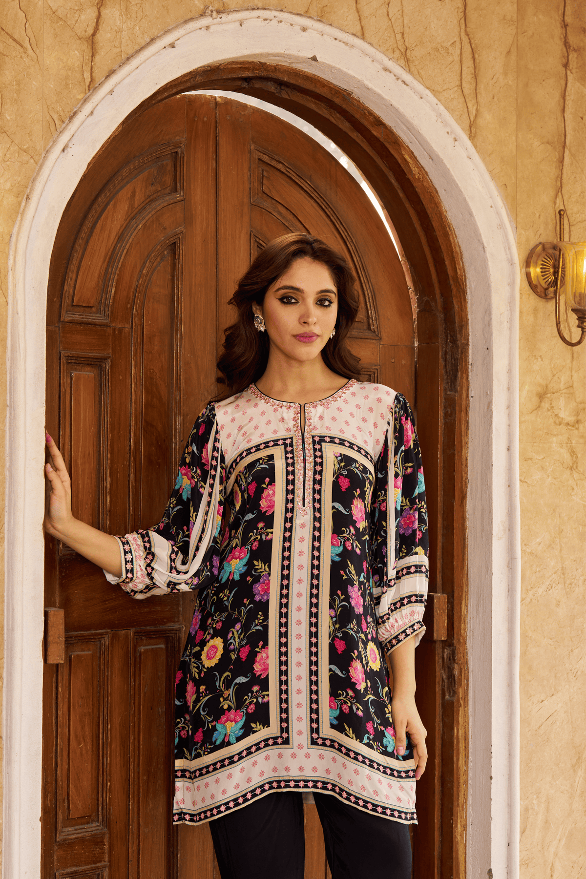 Khawaab Black Tunic Set