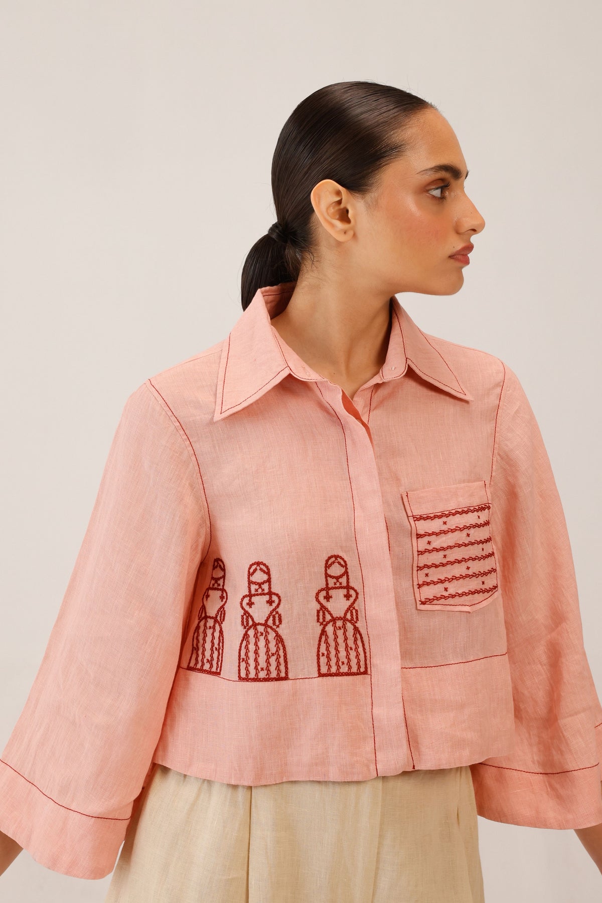 Doll Rose Fern Top