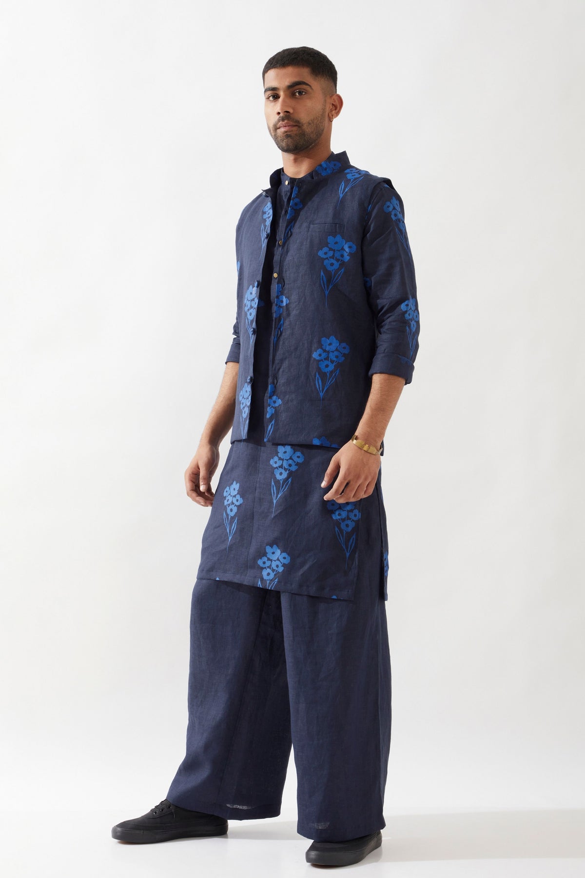 Madox Farm Navy Bandi Set