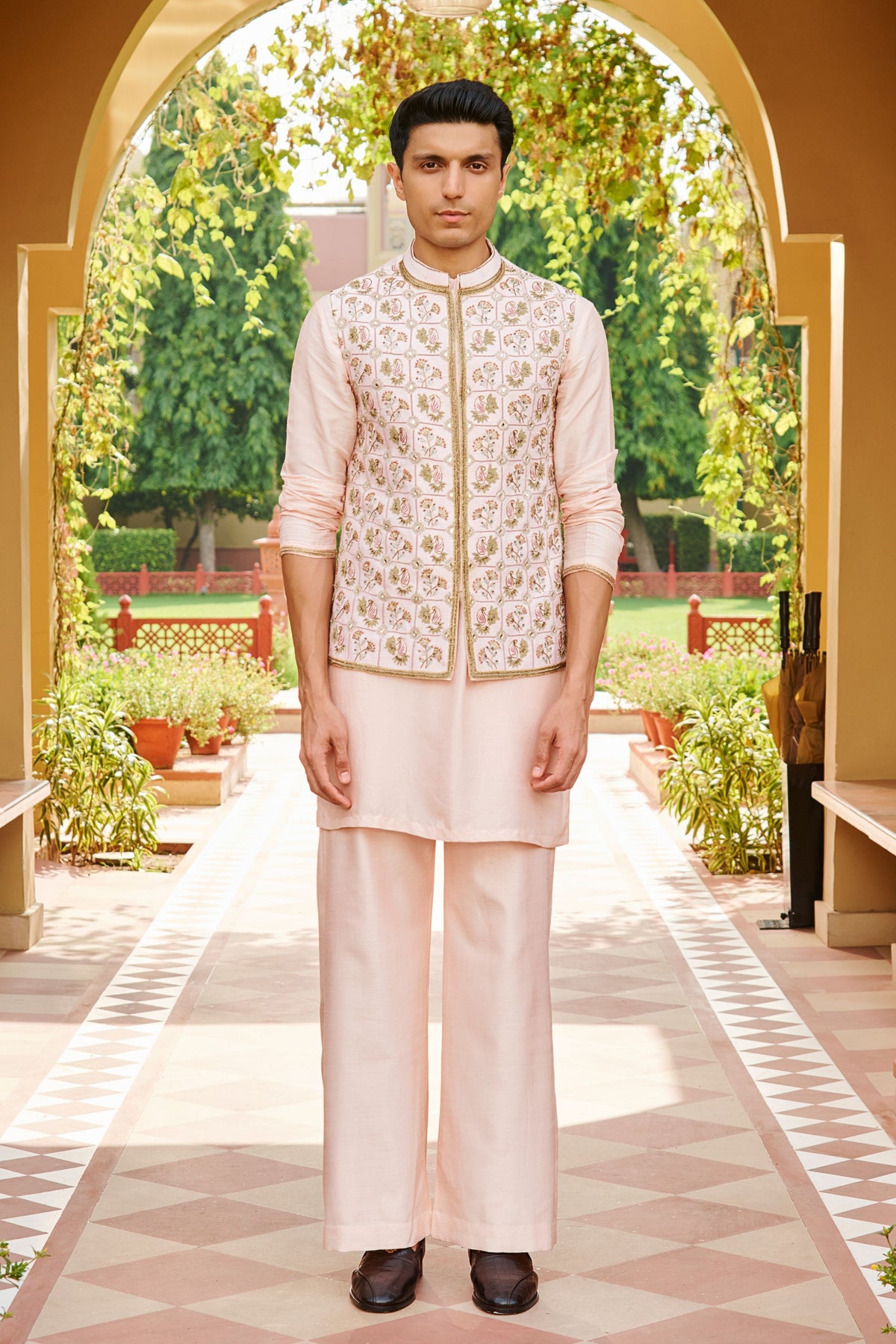 Fiza Nehru Jacket Set