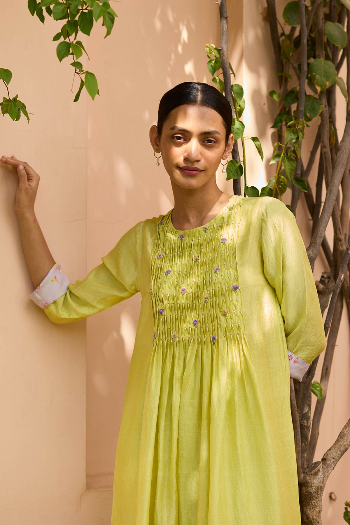 Radiant Lime Kurta Set