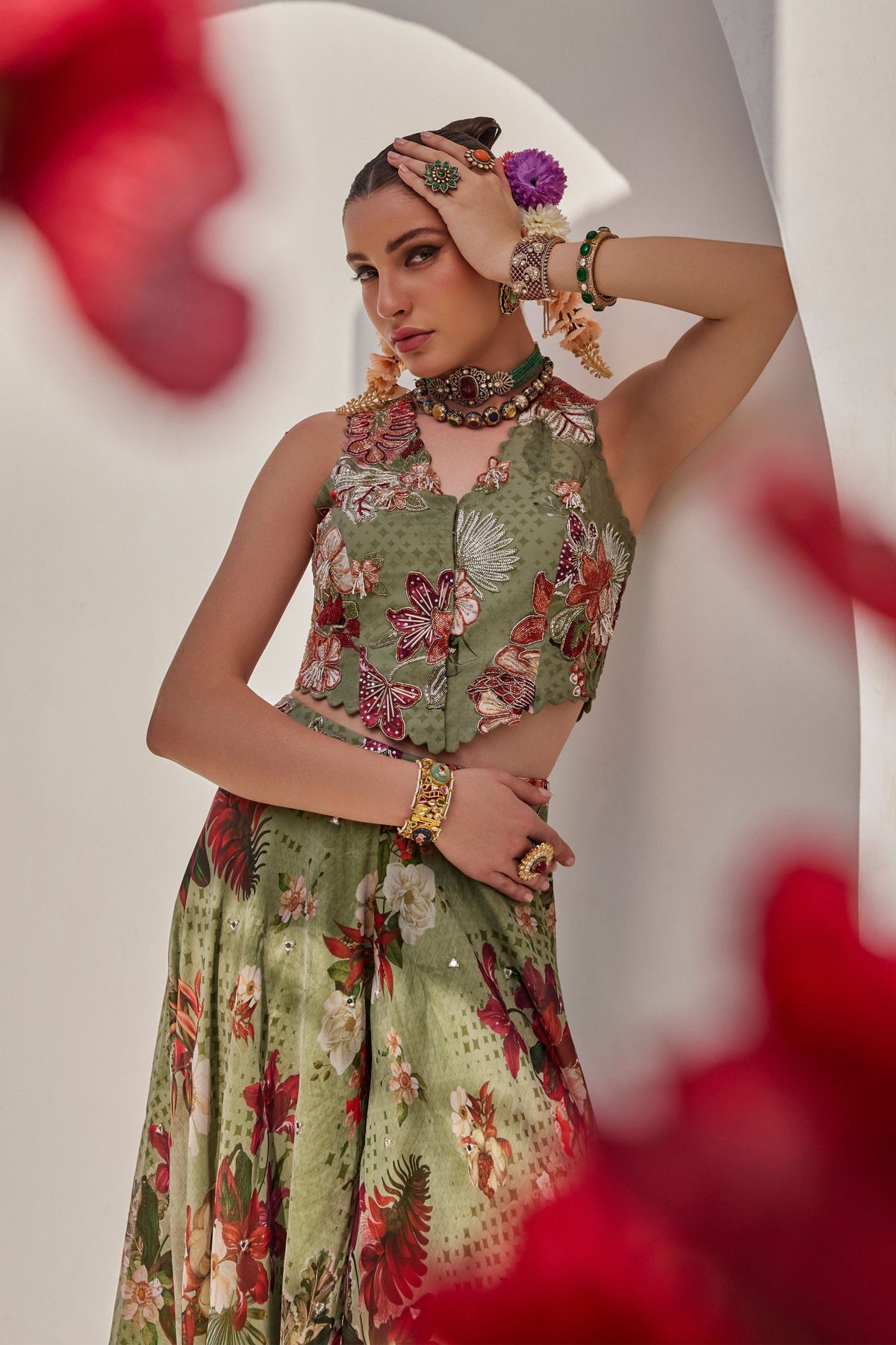 Sufi  Jacket Set