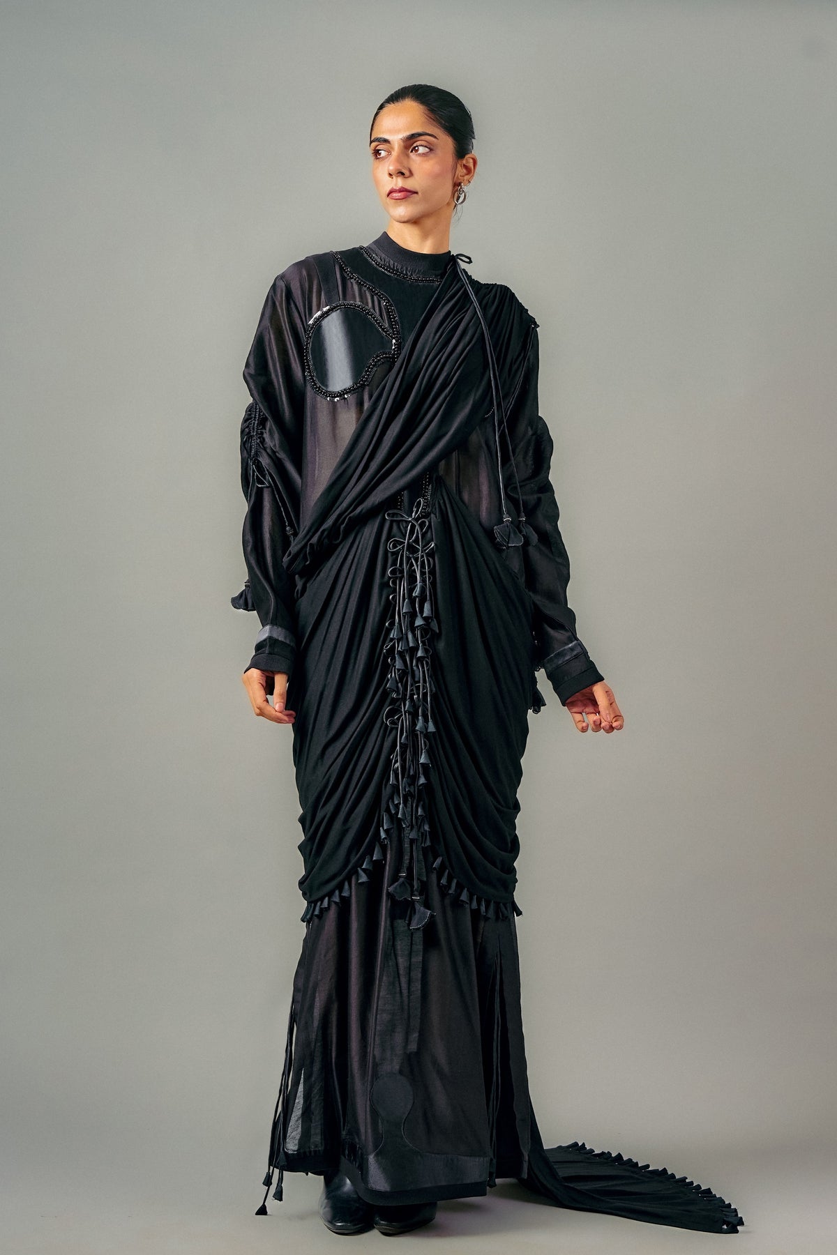 Saree Draped Dress