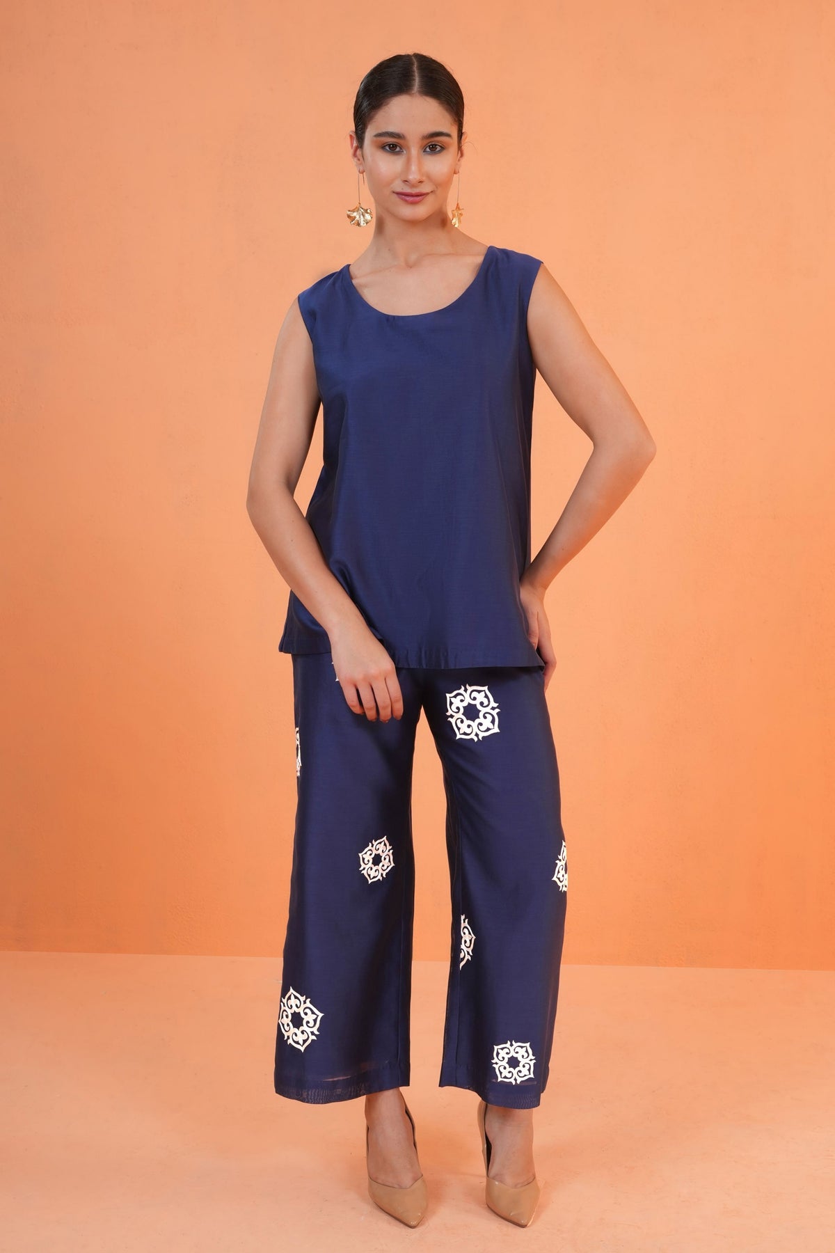 Blue Celestial Jacket Set