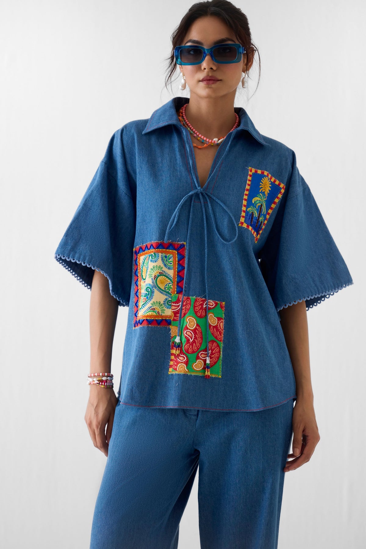 Indigo Co-ord Set