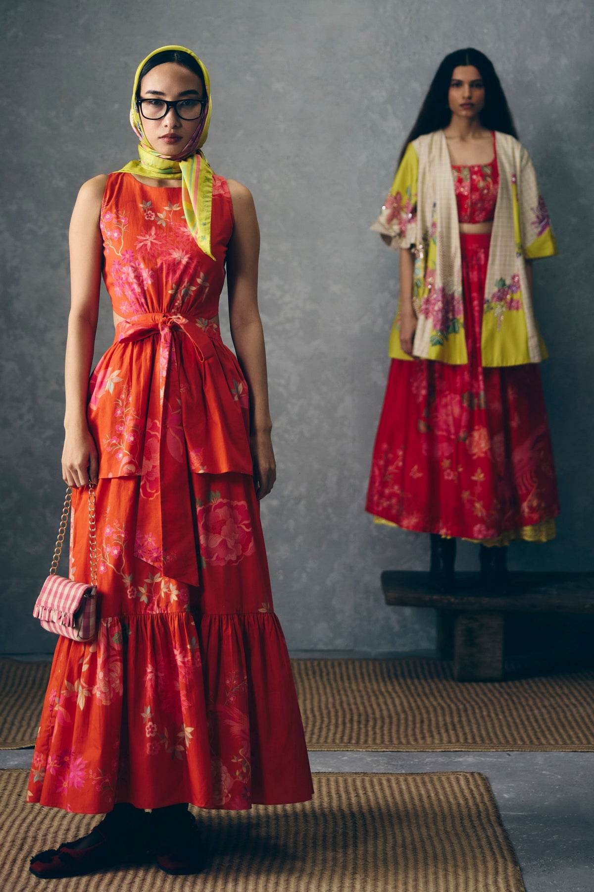Selora Rust Dress