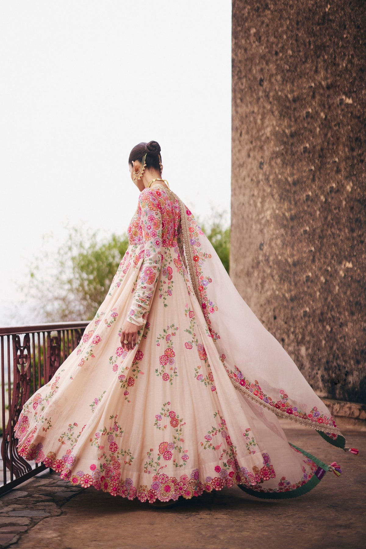 Valli Anarkali Set
