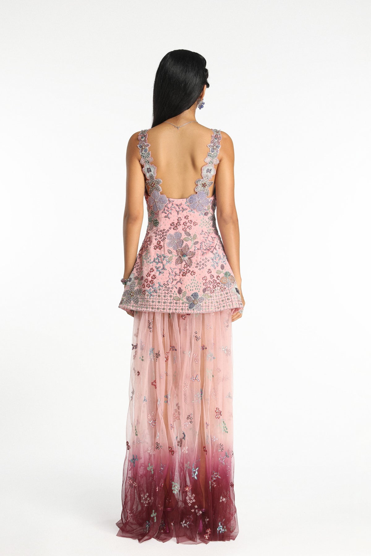 Silene Pink Skirt Set