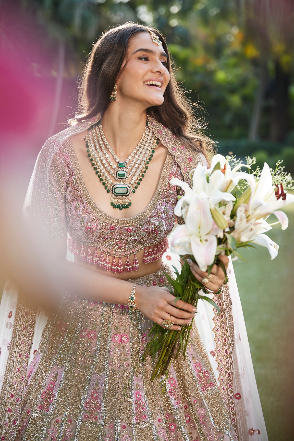 Jazira Pink Lehenga Set