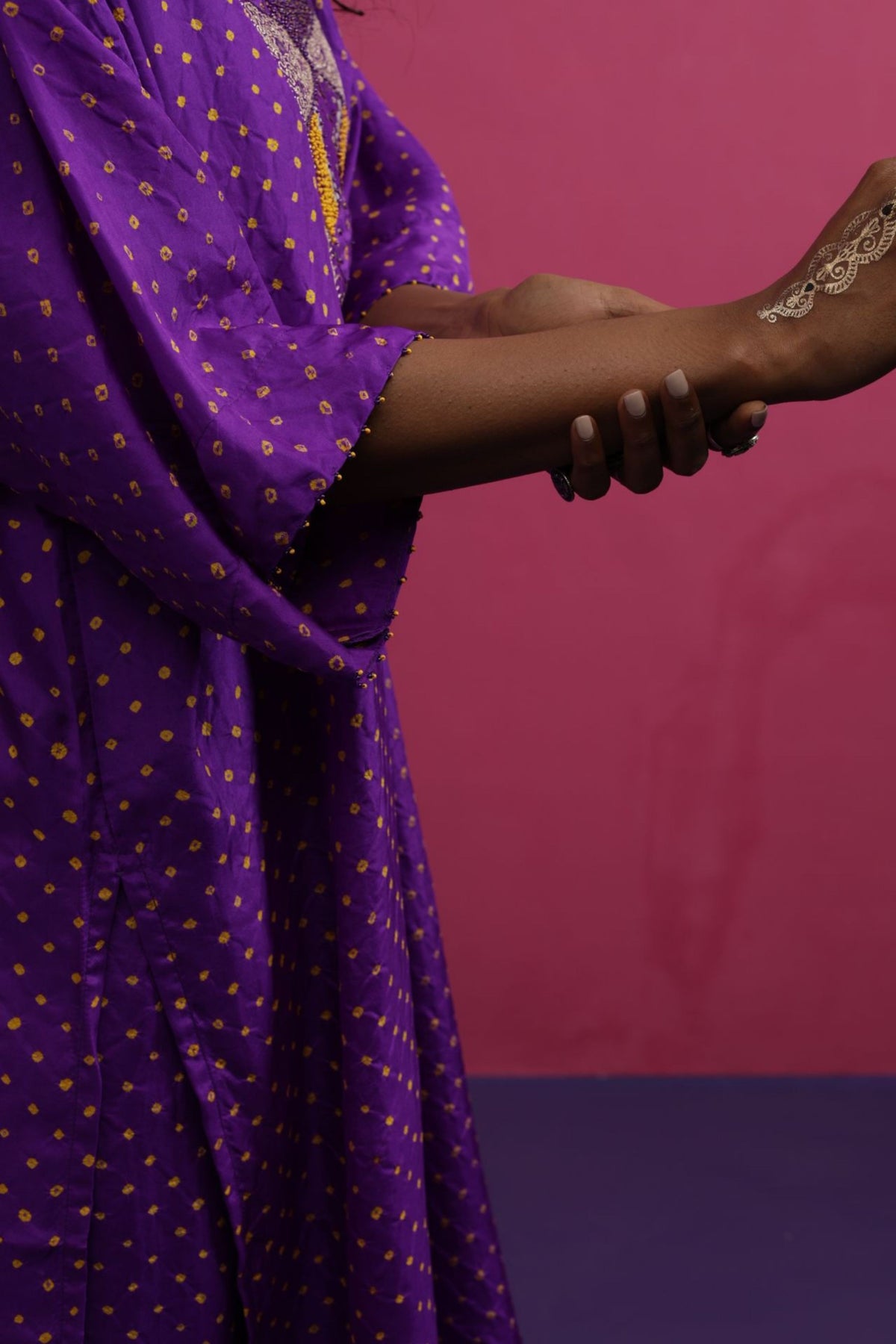 Baingani Kurta Set