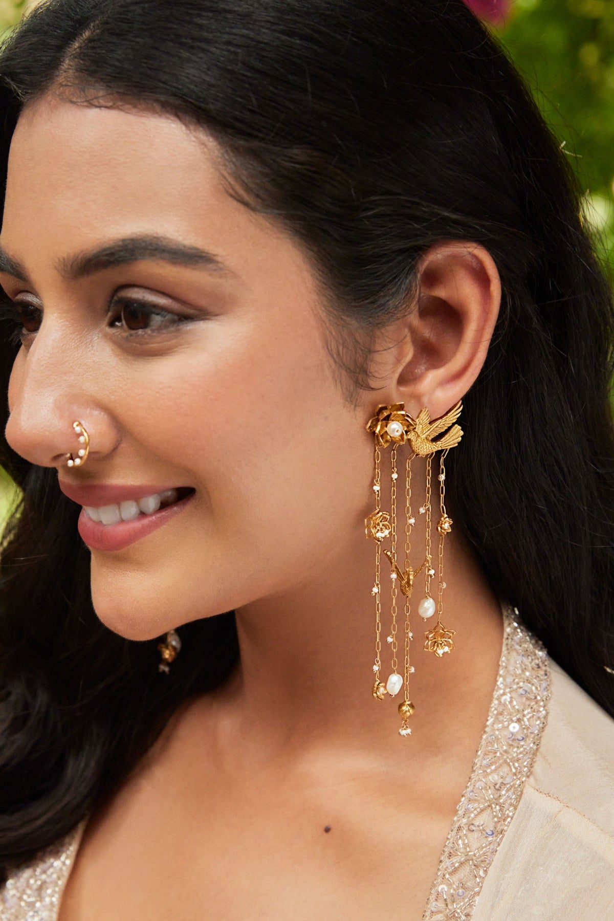 Panchee Statement Chandelier Earrings