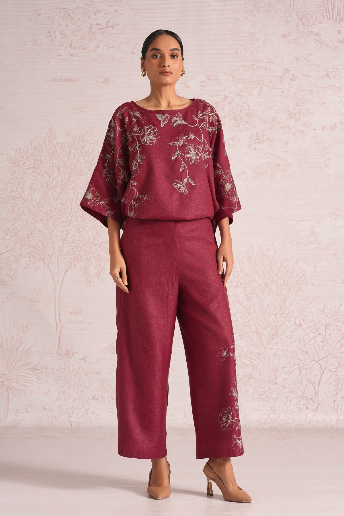 Bloomscape Merlot Top