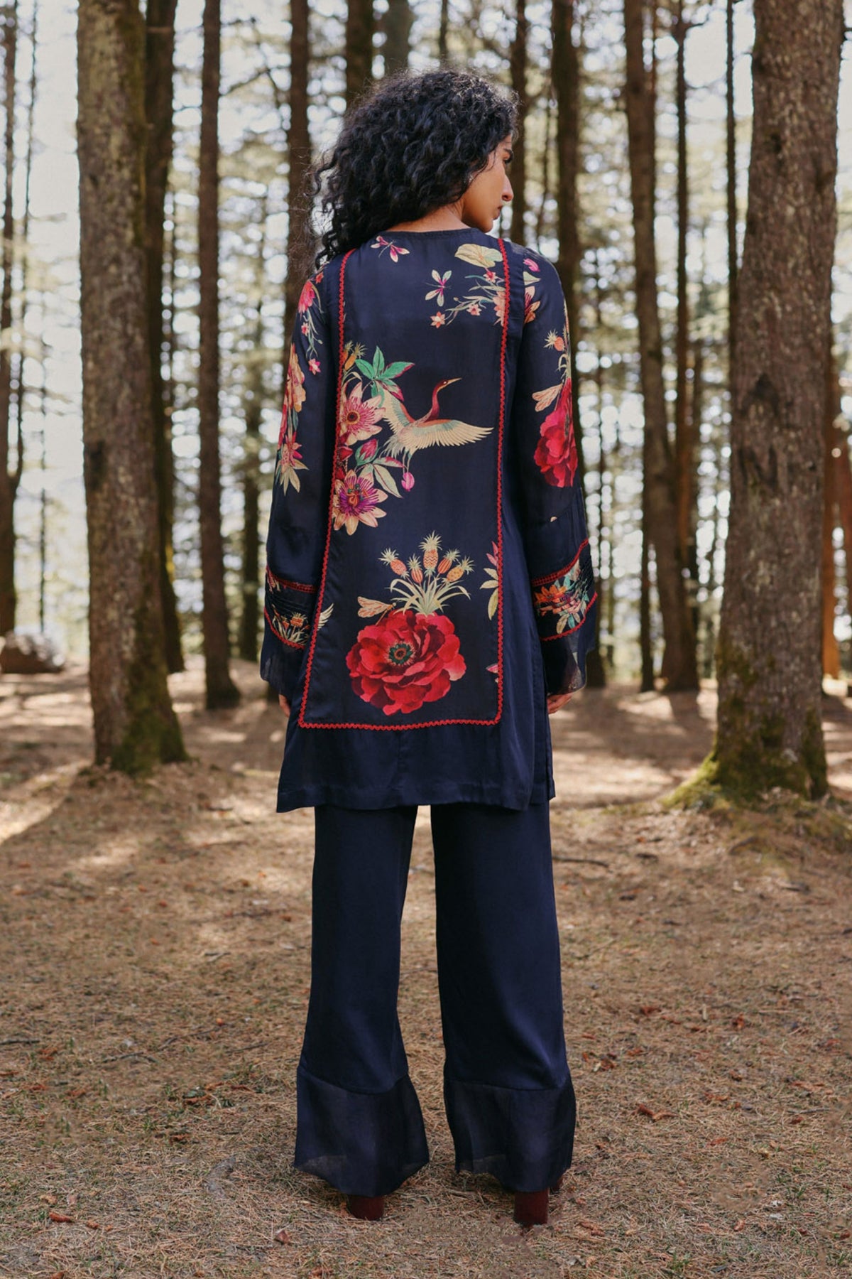 Nightfall Pine Kurta Set