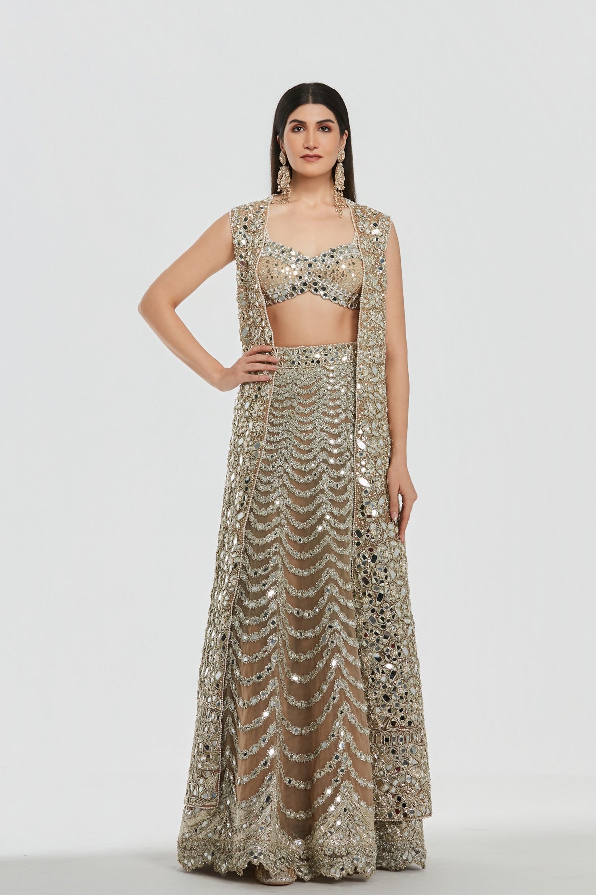 Firdaws Lehenga Set