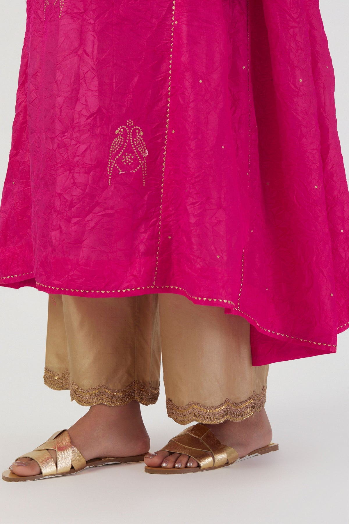 Sujata Fuschia Kurta &amp; Pant