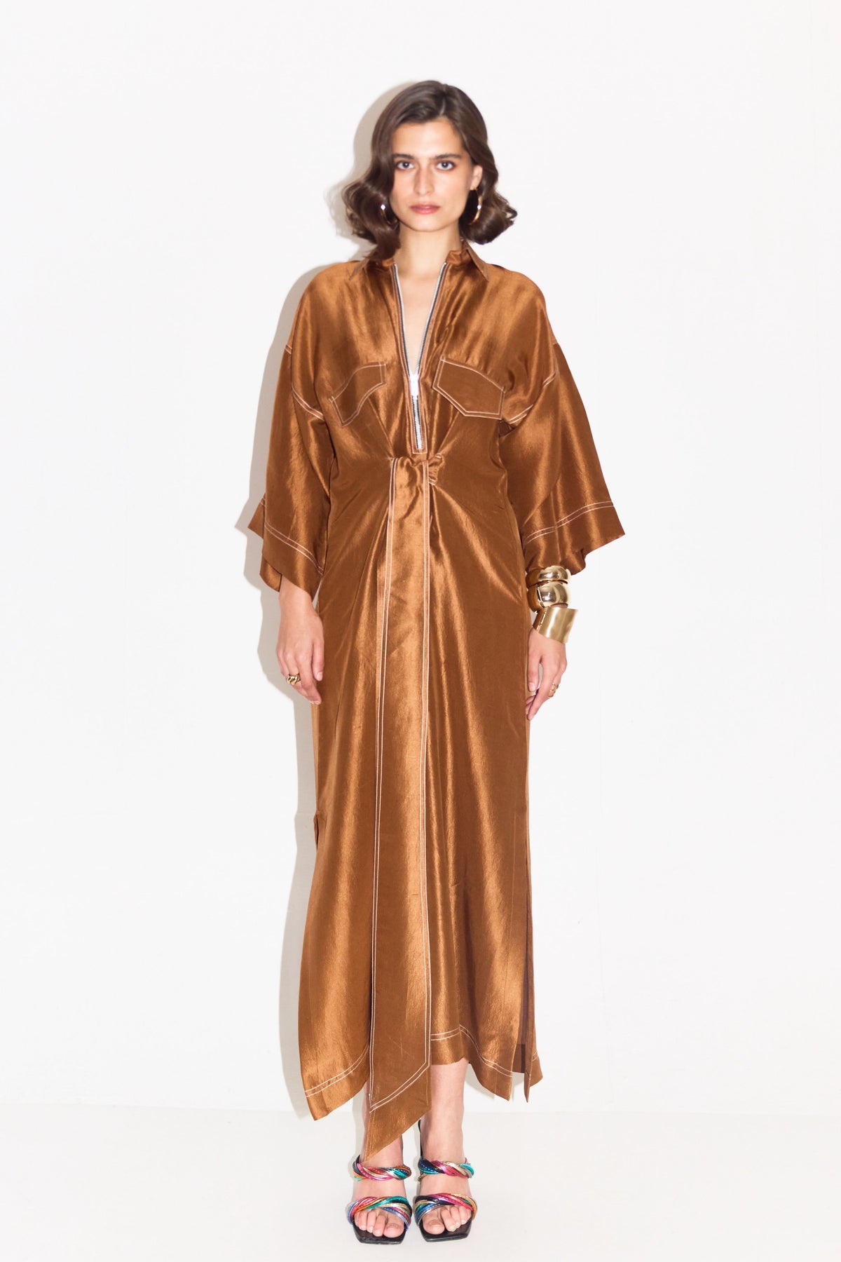 Cecilia Boxy Shirt Dress