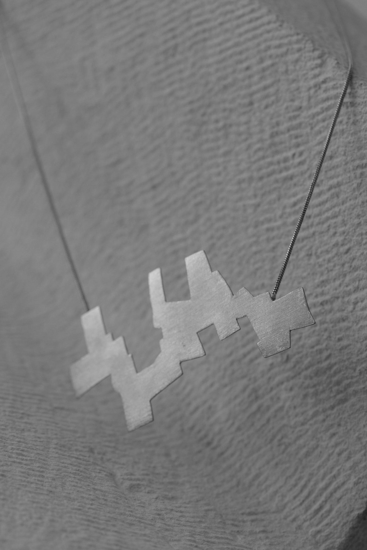 Ikur Silver Necklace