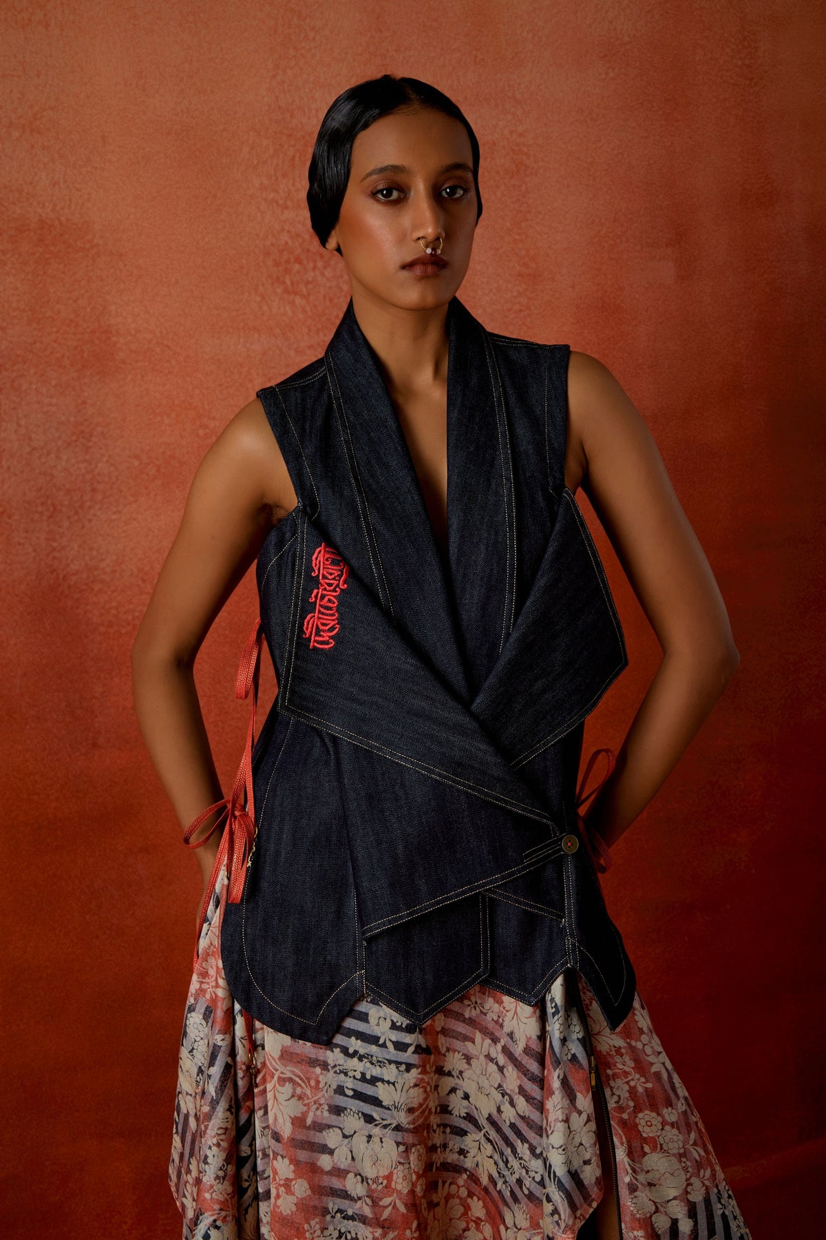 Indigo Denim Jacket Set