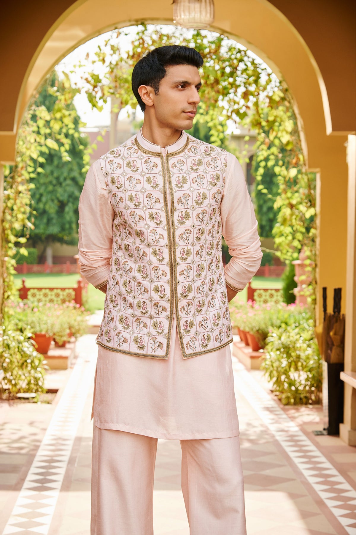 Fiza Nehru Jacket Set