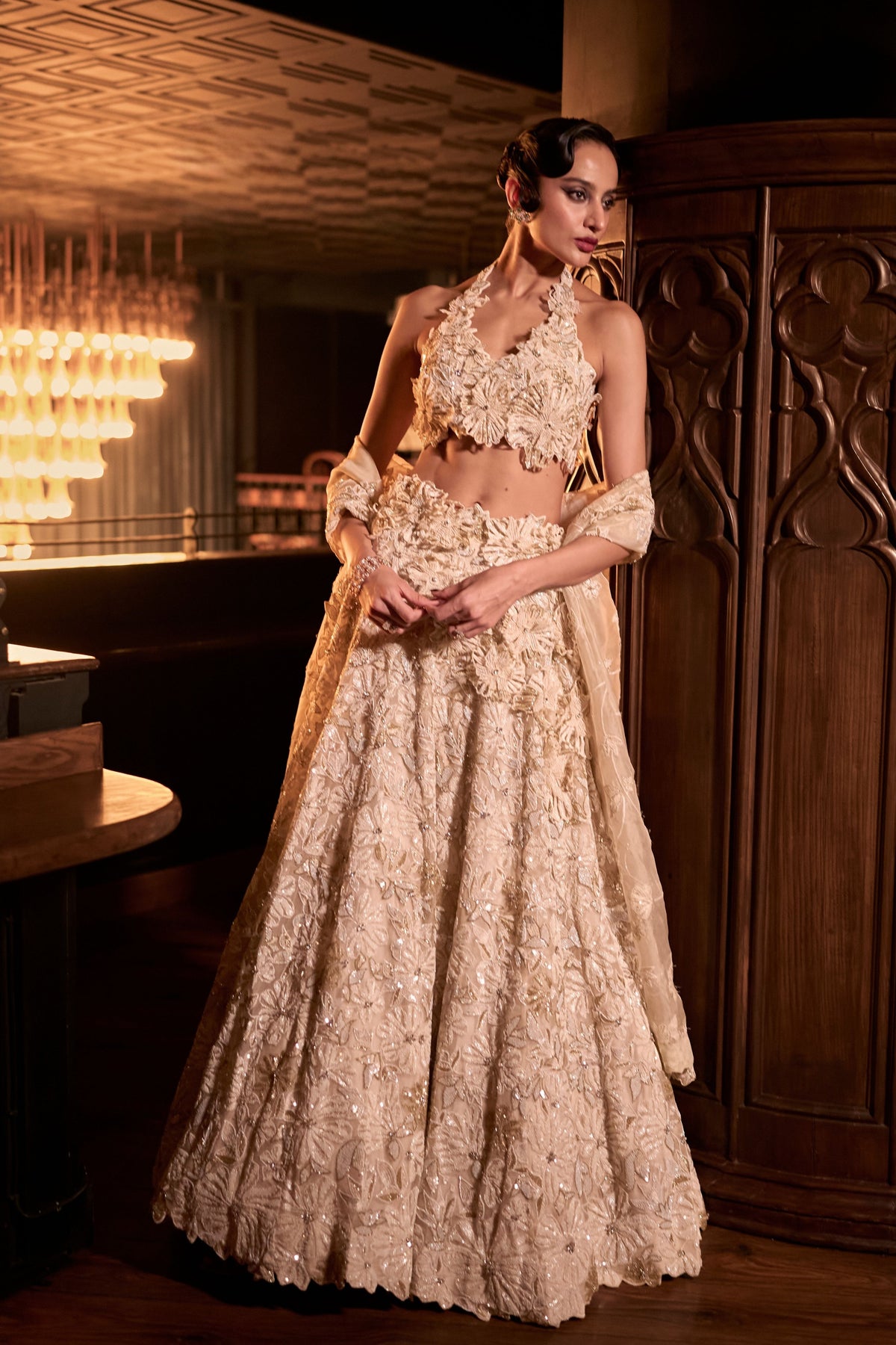 Lunar Bloom Lehenga Set