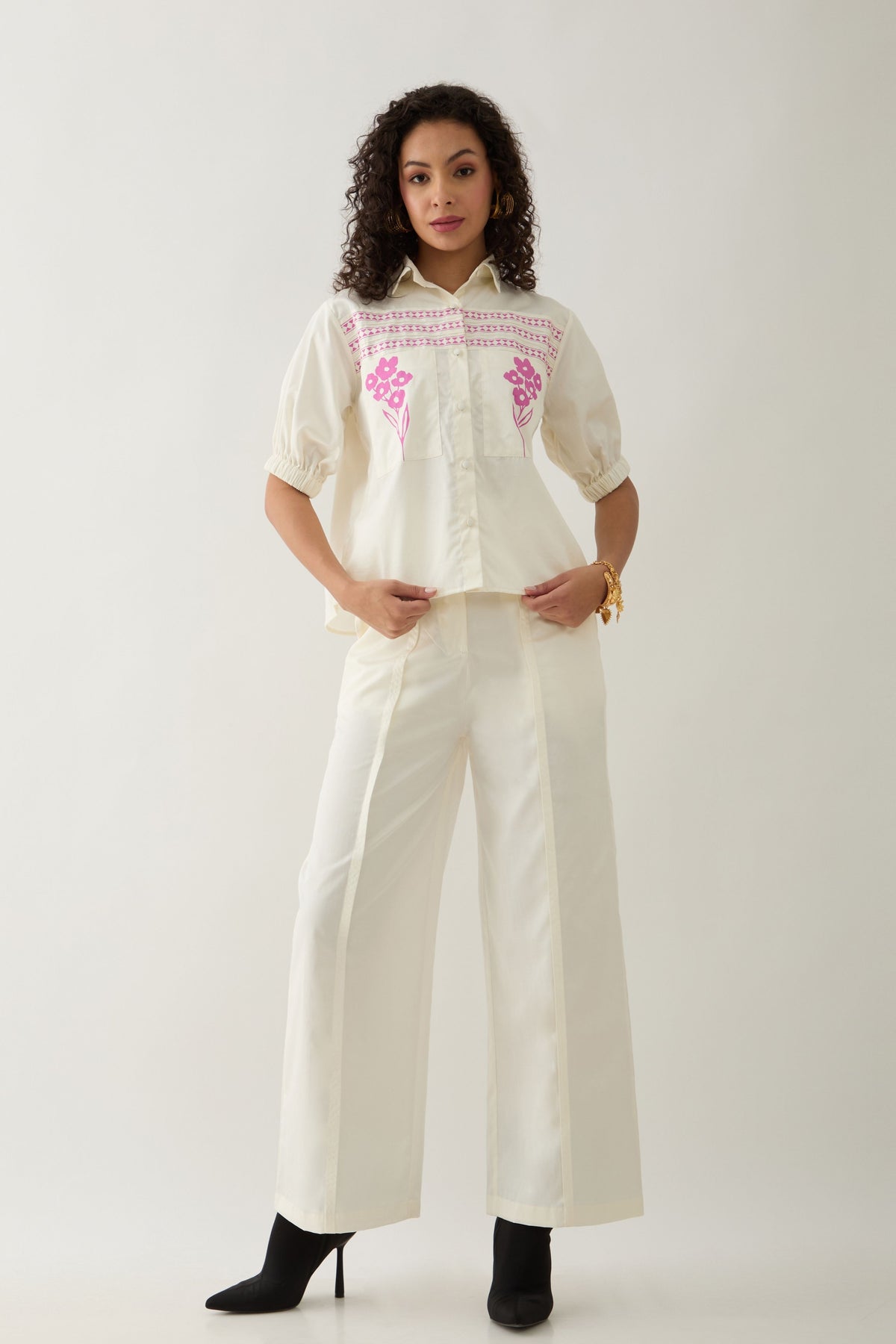 Off White Spring Shirt