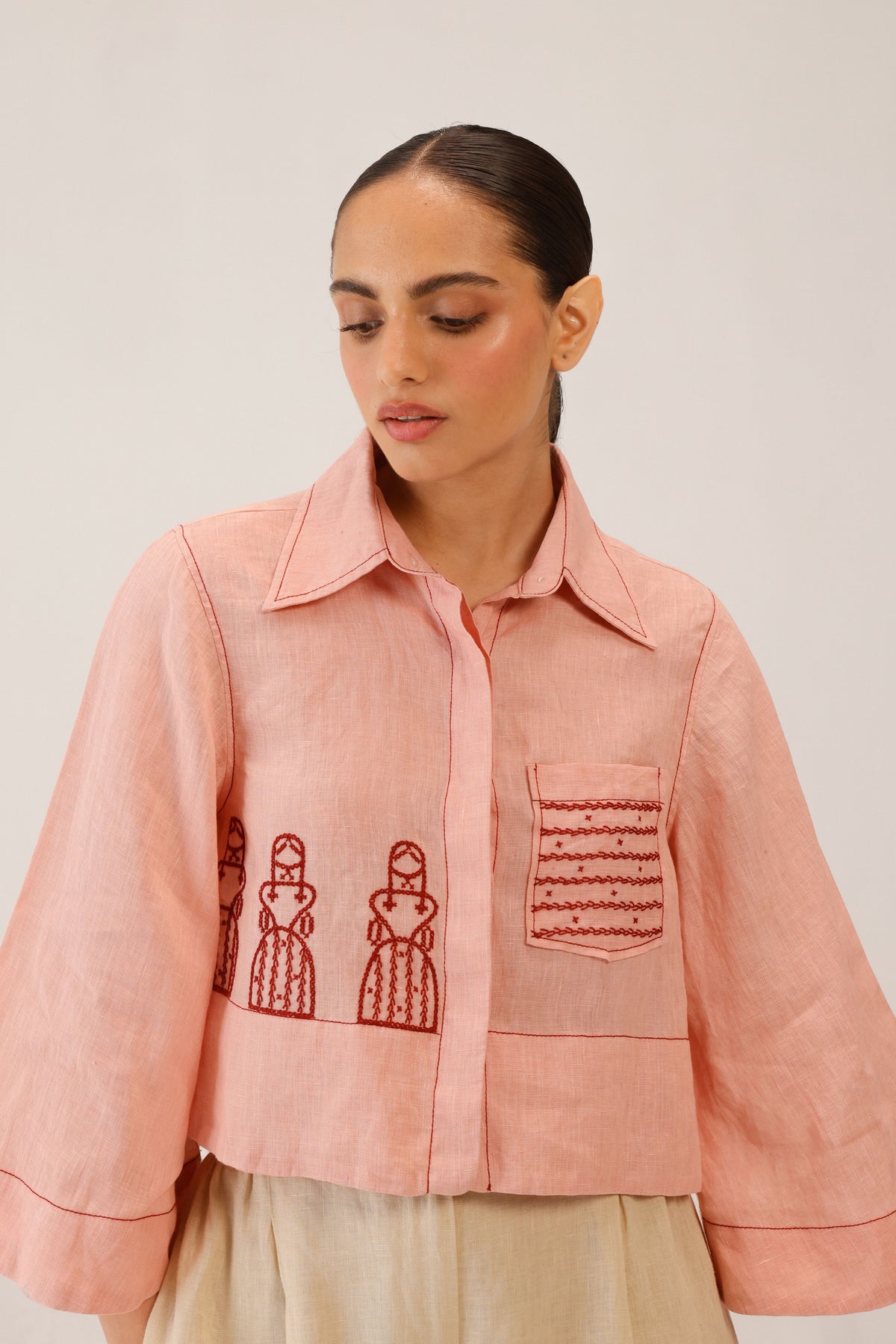 Doll Rose Fern Top