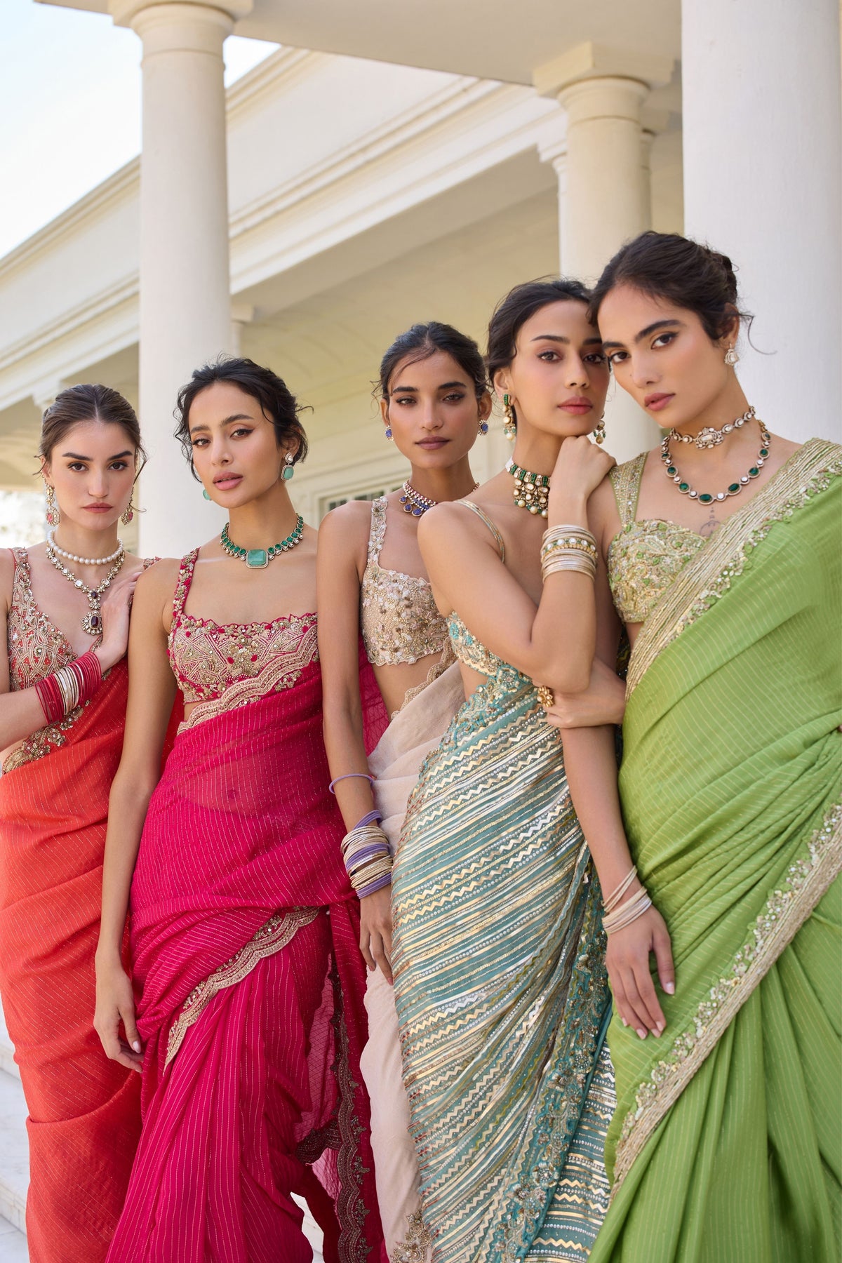 Trumpet Saree Set