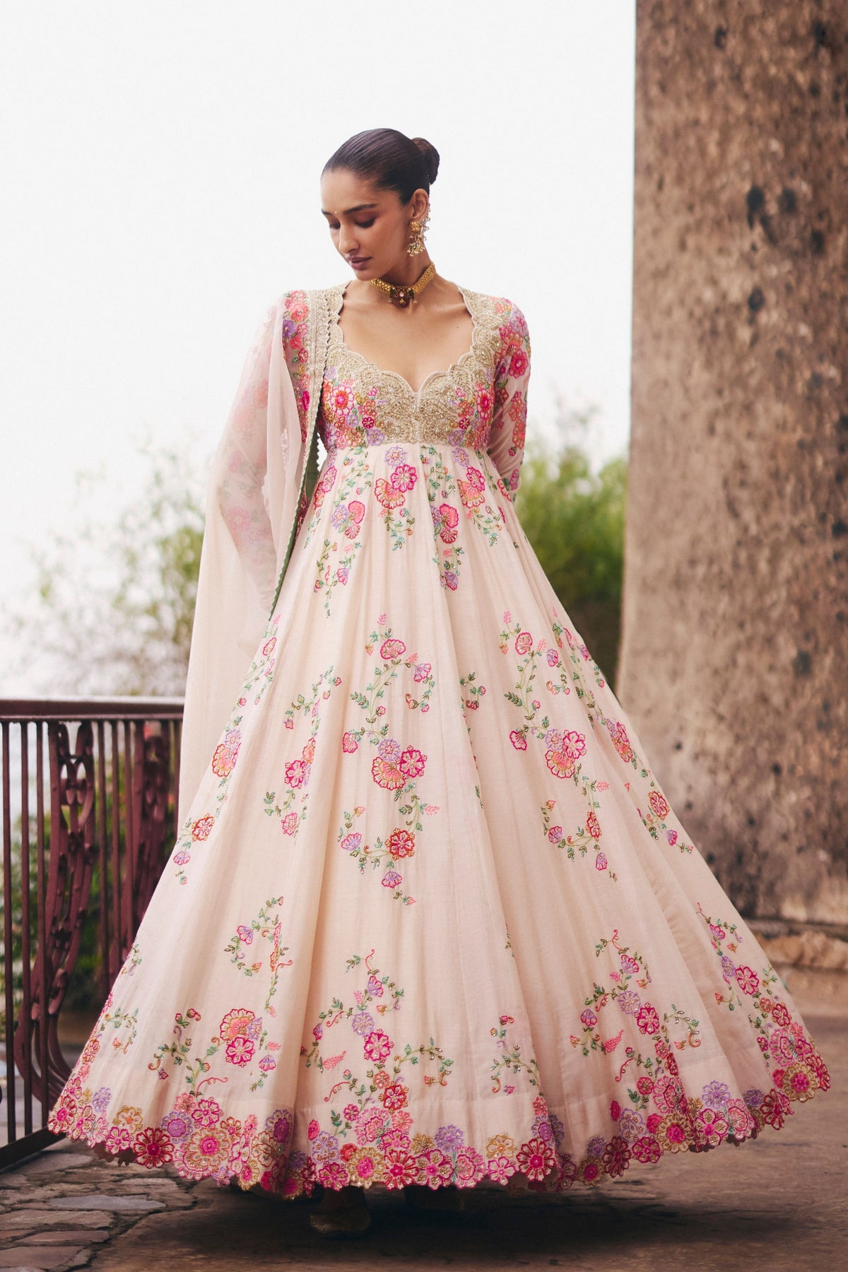 Valli Anarkali Set
