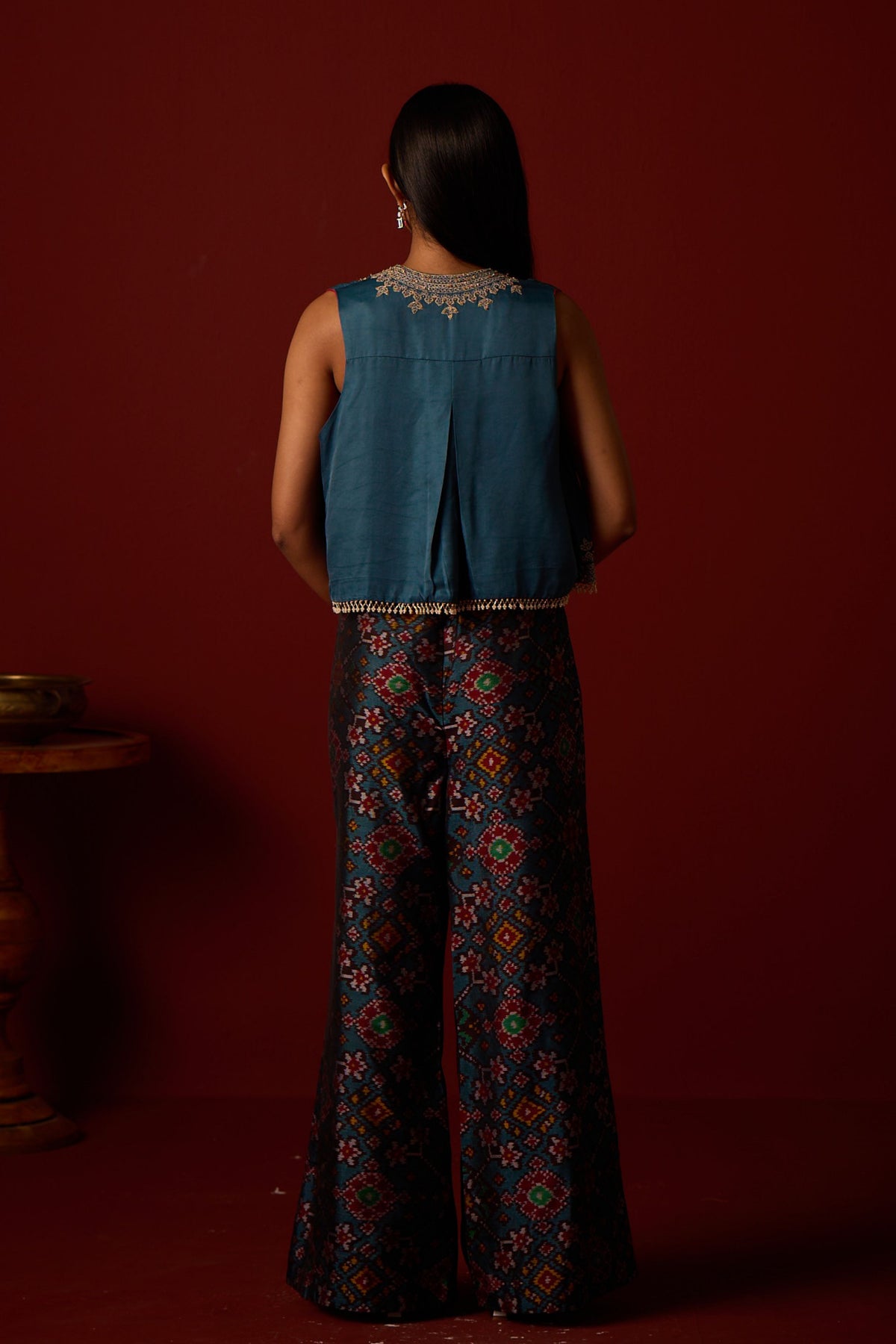 Patola Flared Palazzos