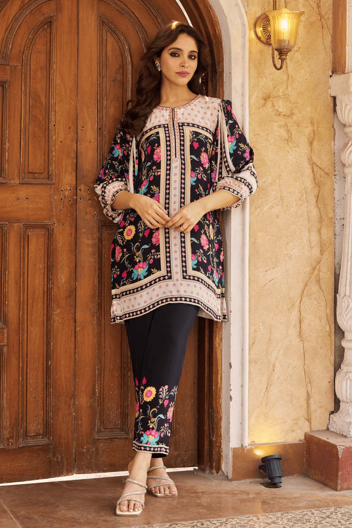 Khawaab Black Tunic Set