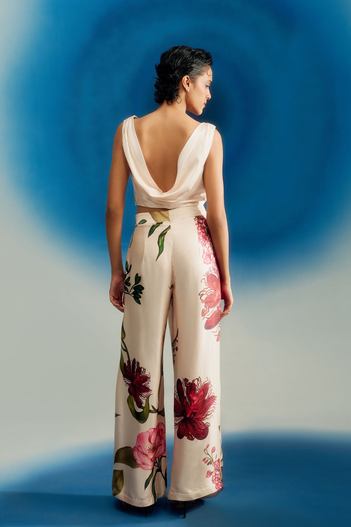 Drape Satin Top