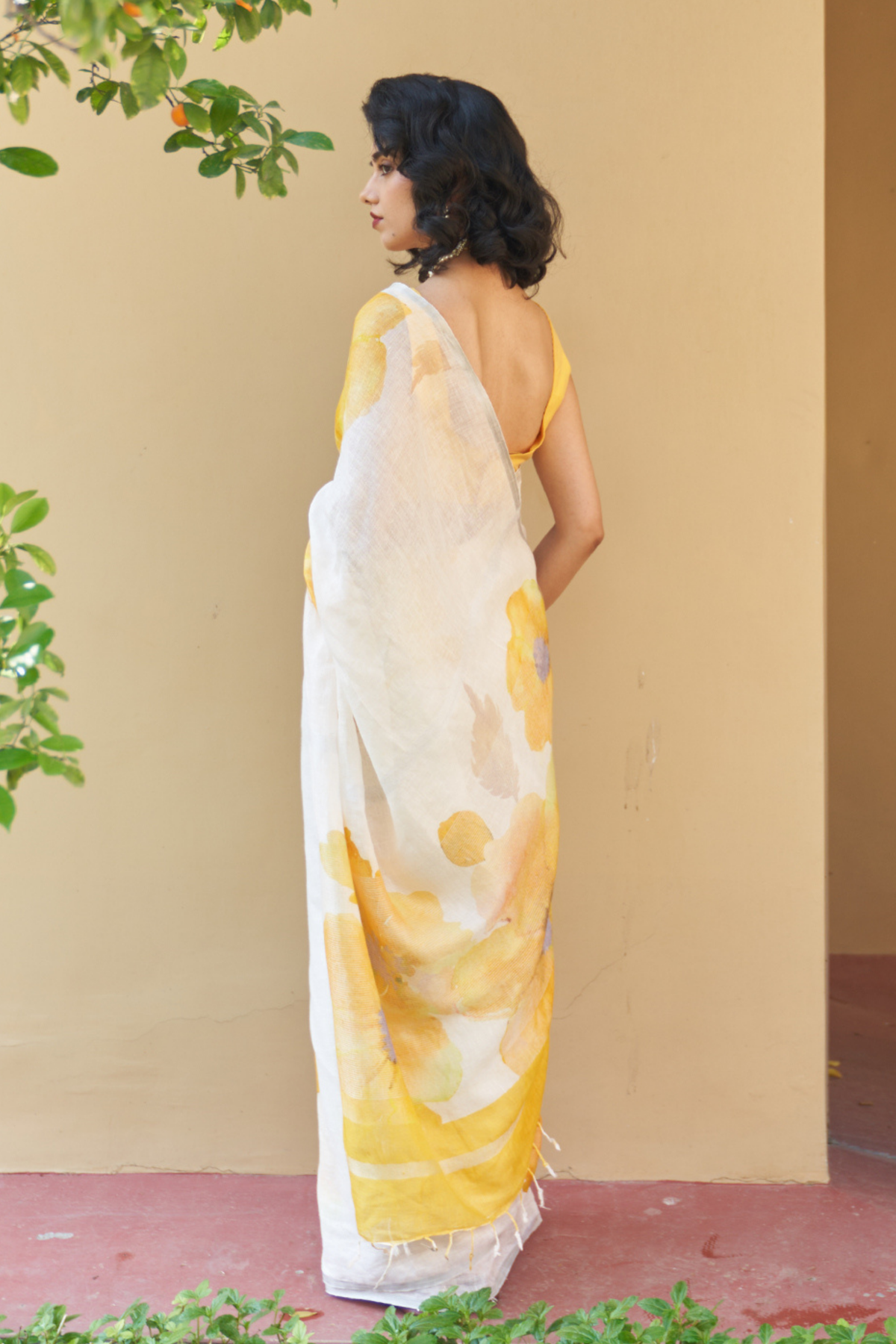 Vani Yellow Saree