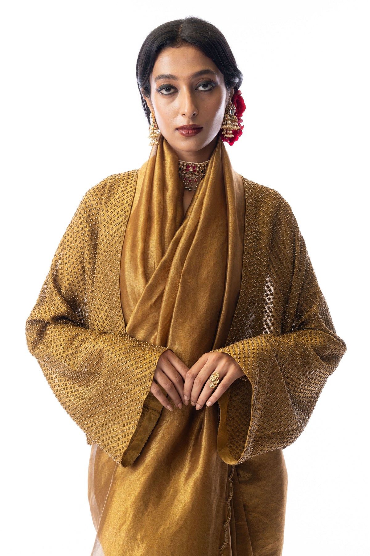 Ibriz Saree Set