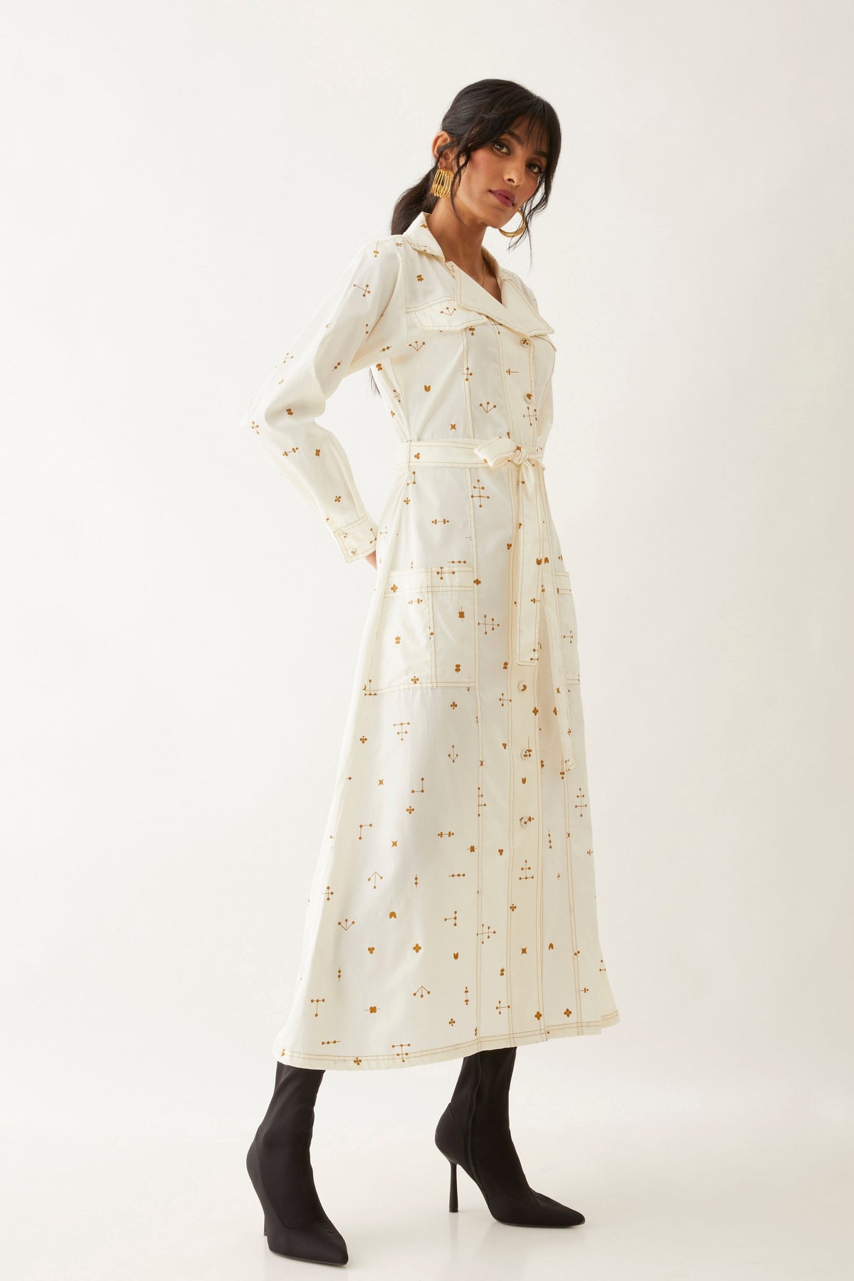 Molly Off White Dress