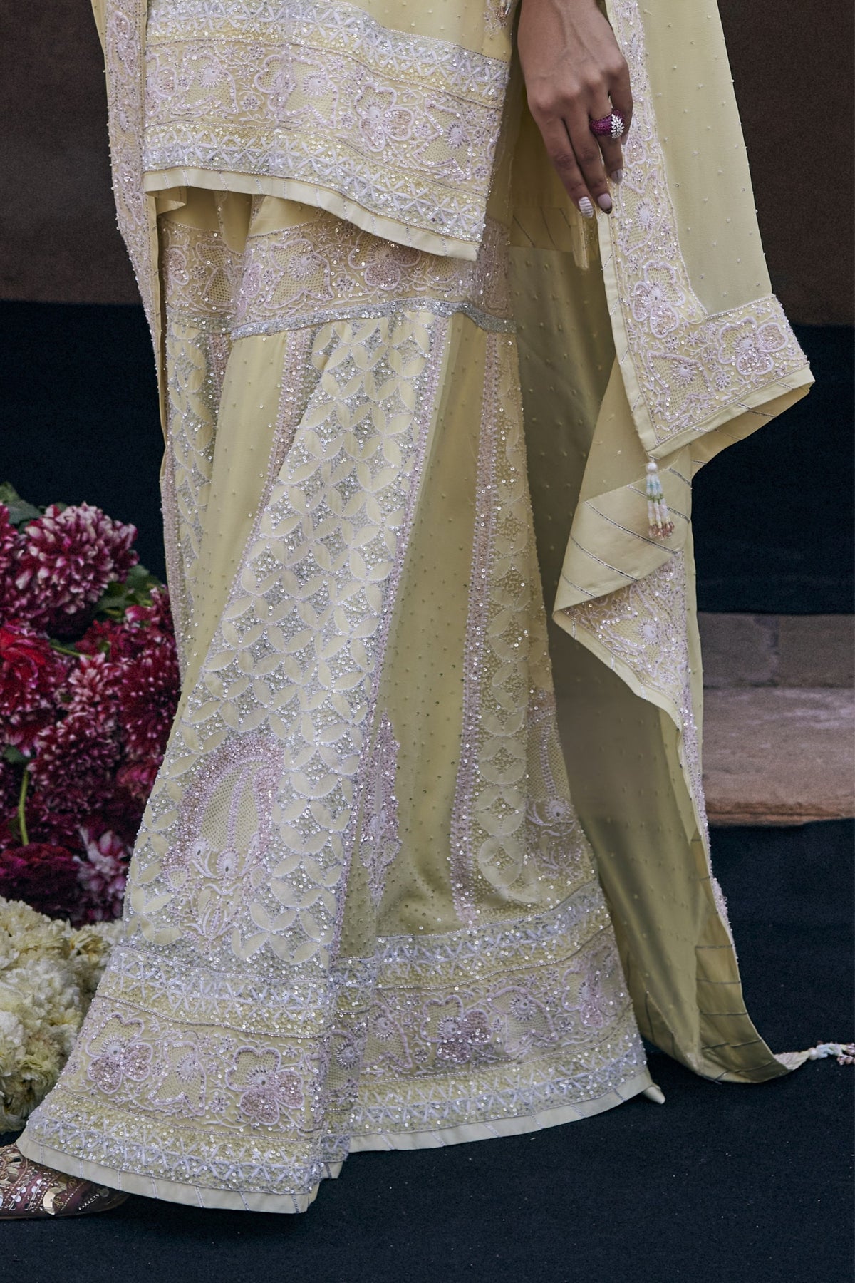 Naira Sharara Set