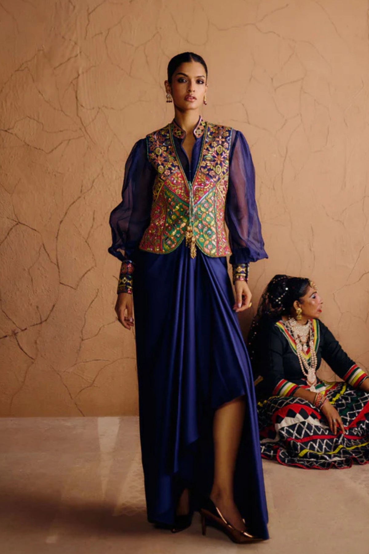 Tarasha Koti Skirt Set