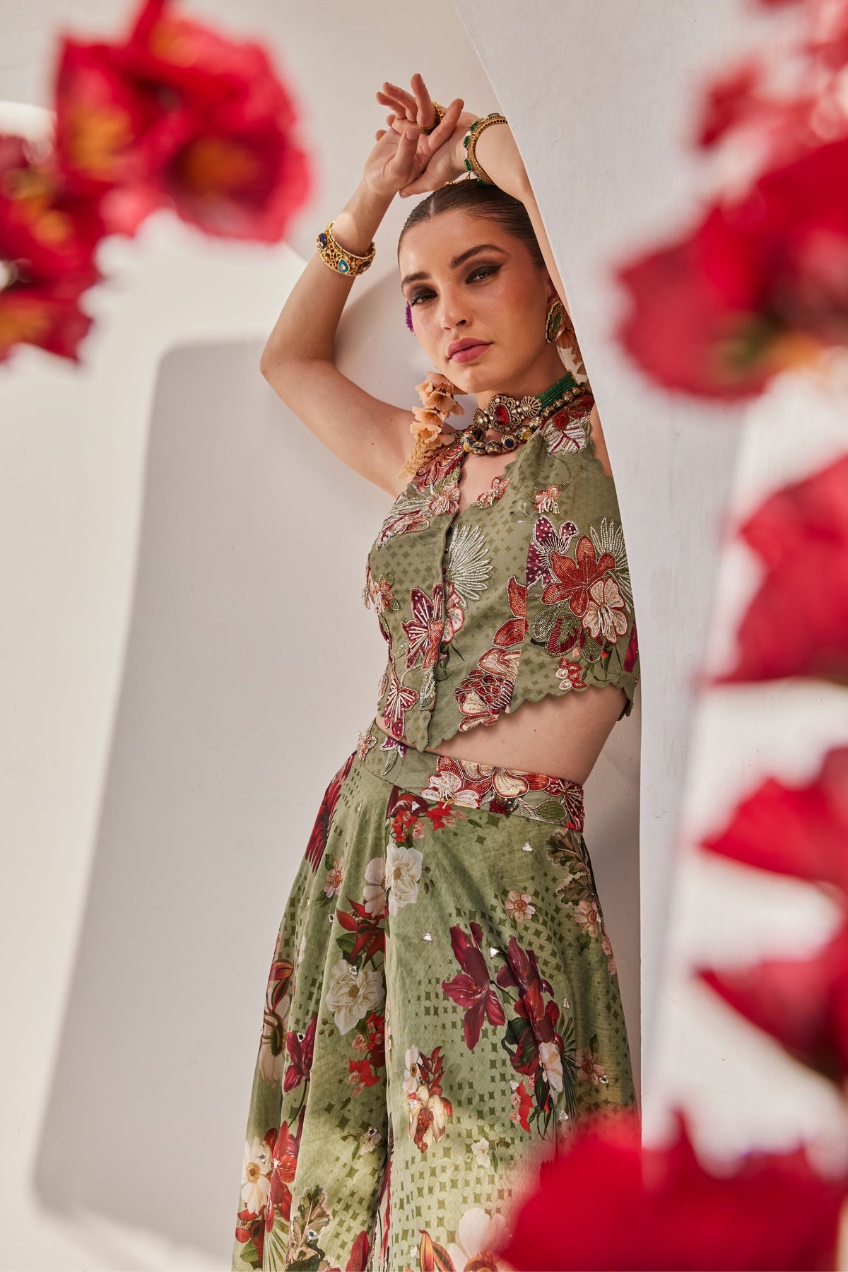 Sufi  Jacket Set